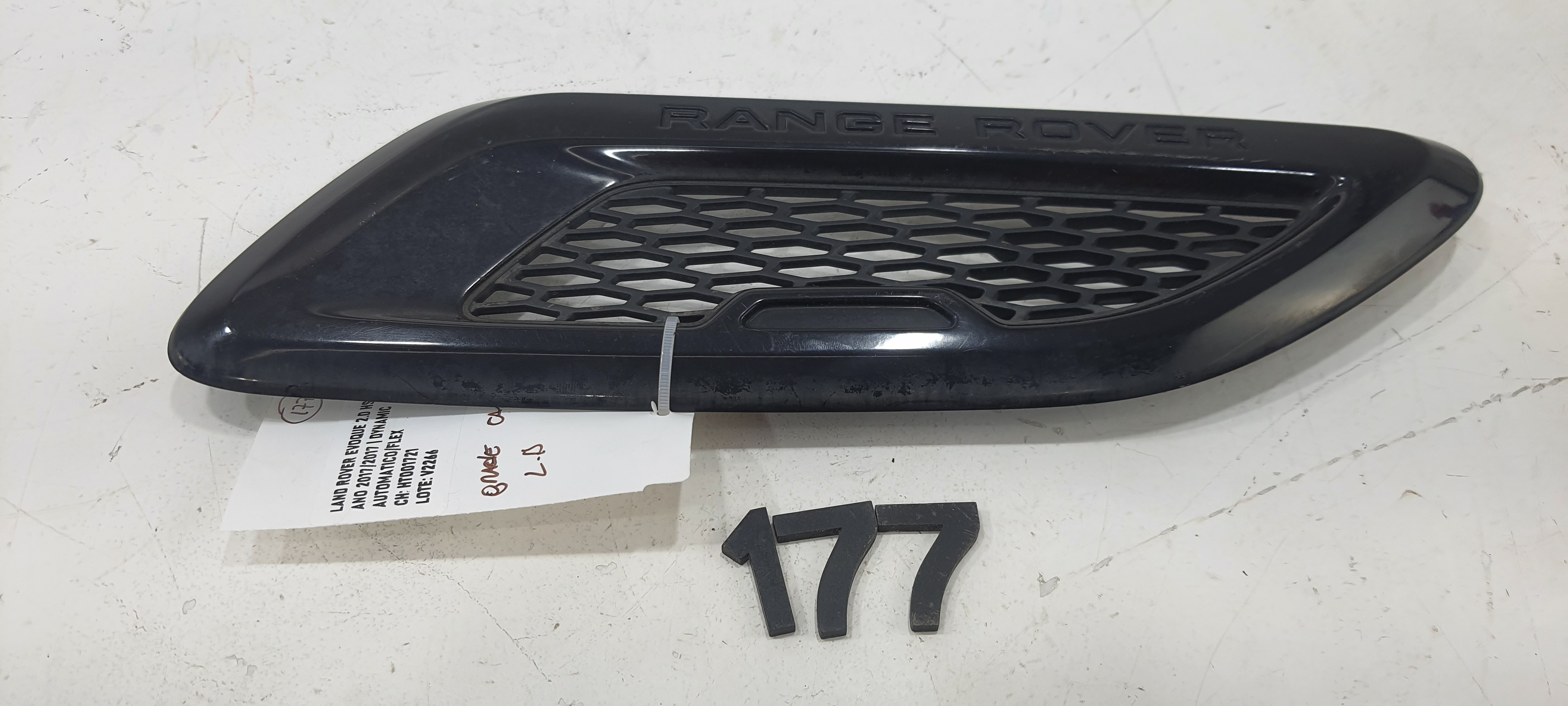 Grade Parachoque Lado Direito Land Rover Evoque 2017 V2266 4