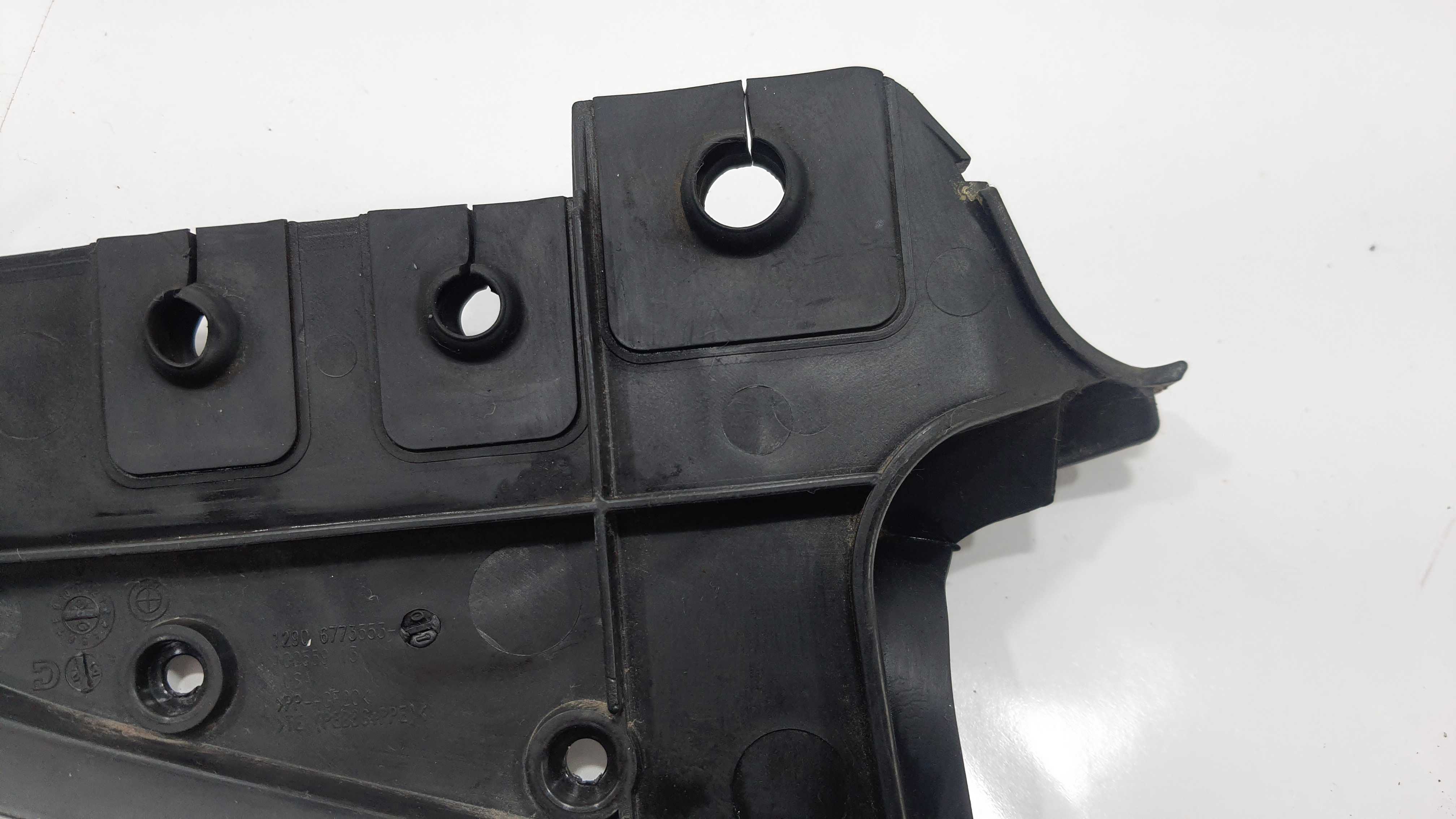 Acabamento Inferior Painel Bmw X6 Xdrive 4.4 2010 V2276 Preta 3
