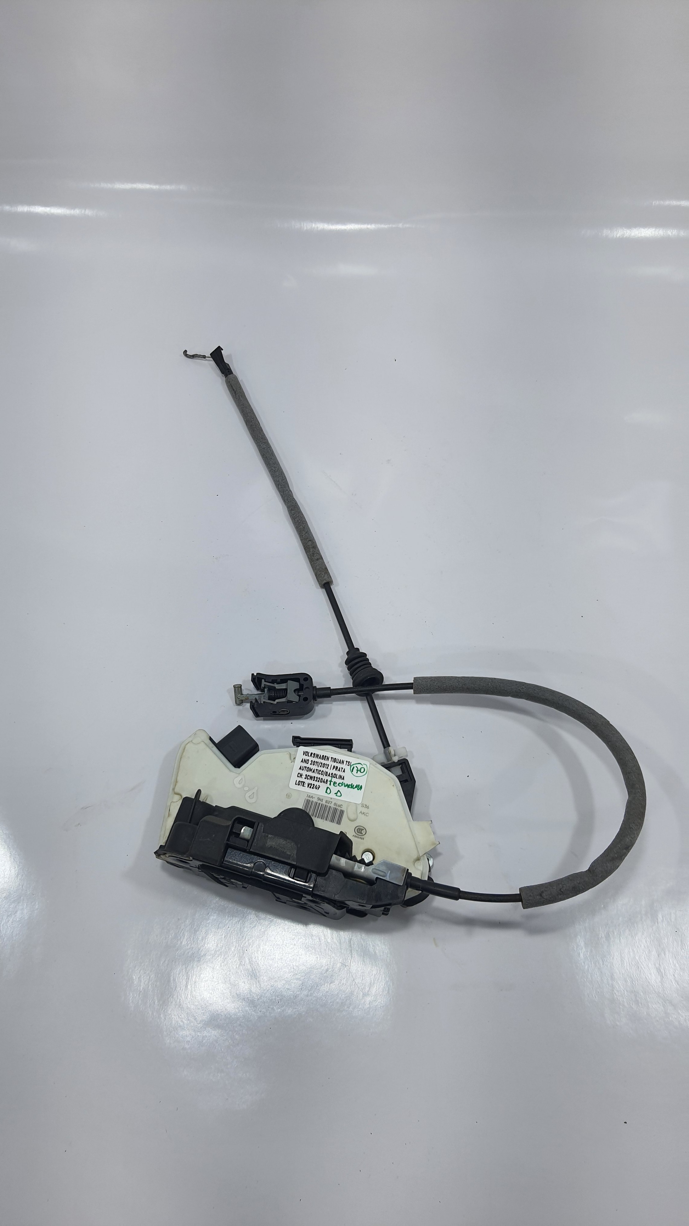 Fechadura Dianteira Direita Volkswagen Tiguan 2012 V2249 6