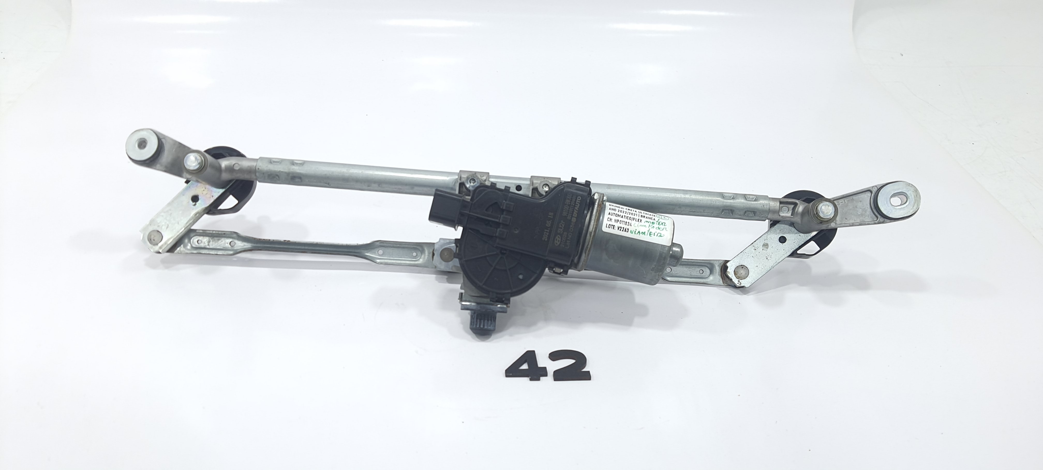 Motor Limpador Dianteiro Hyundai Creta 2022 Ultimate V2263 3
