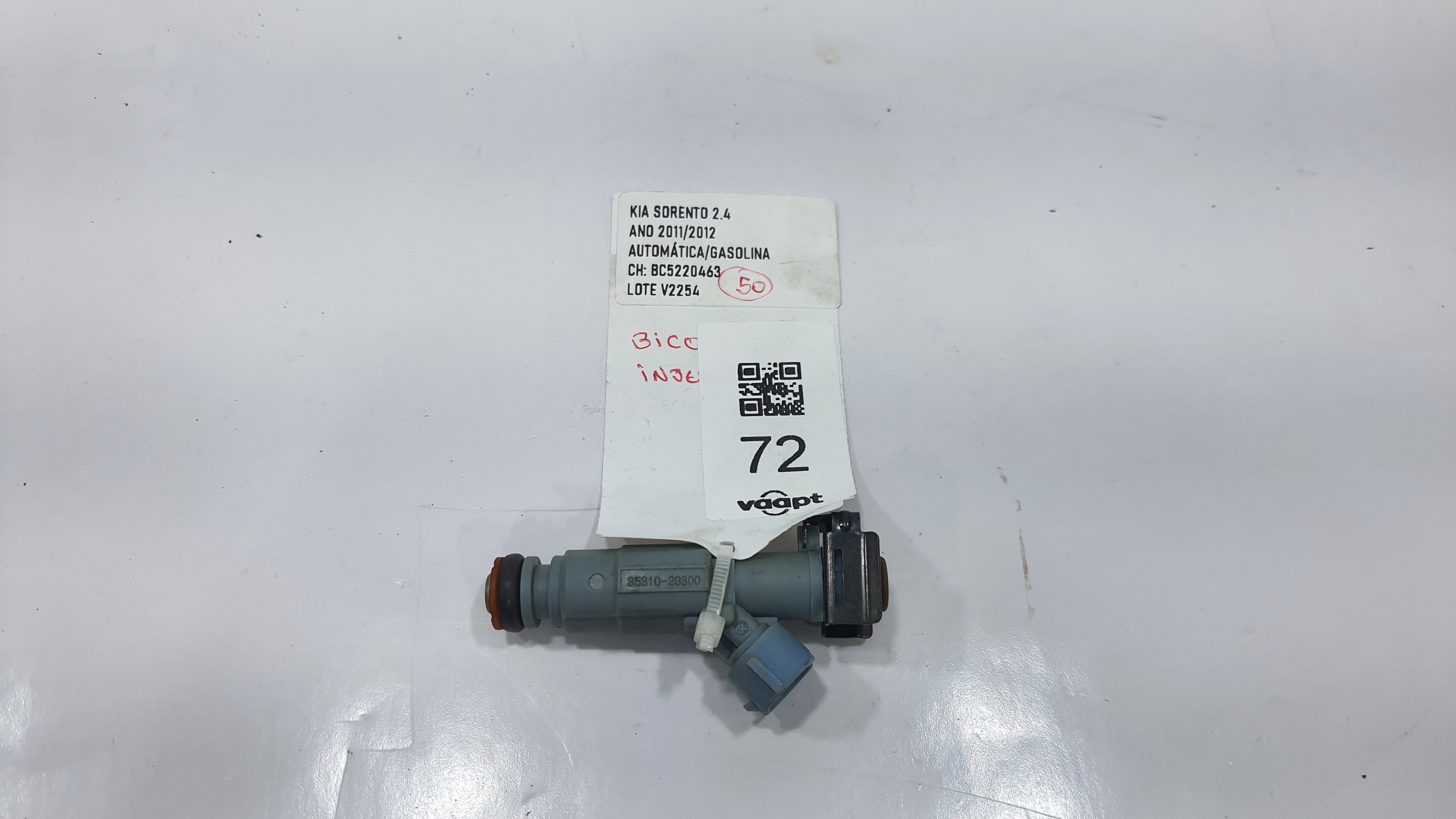 Bico Injetor Kia Sorento 2.4 Ano 2012 V2254 5