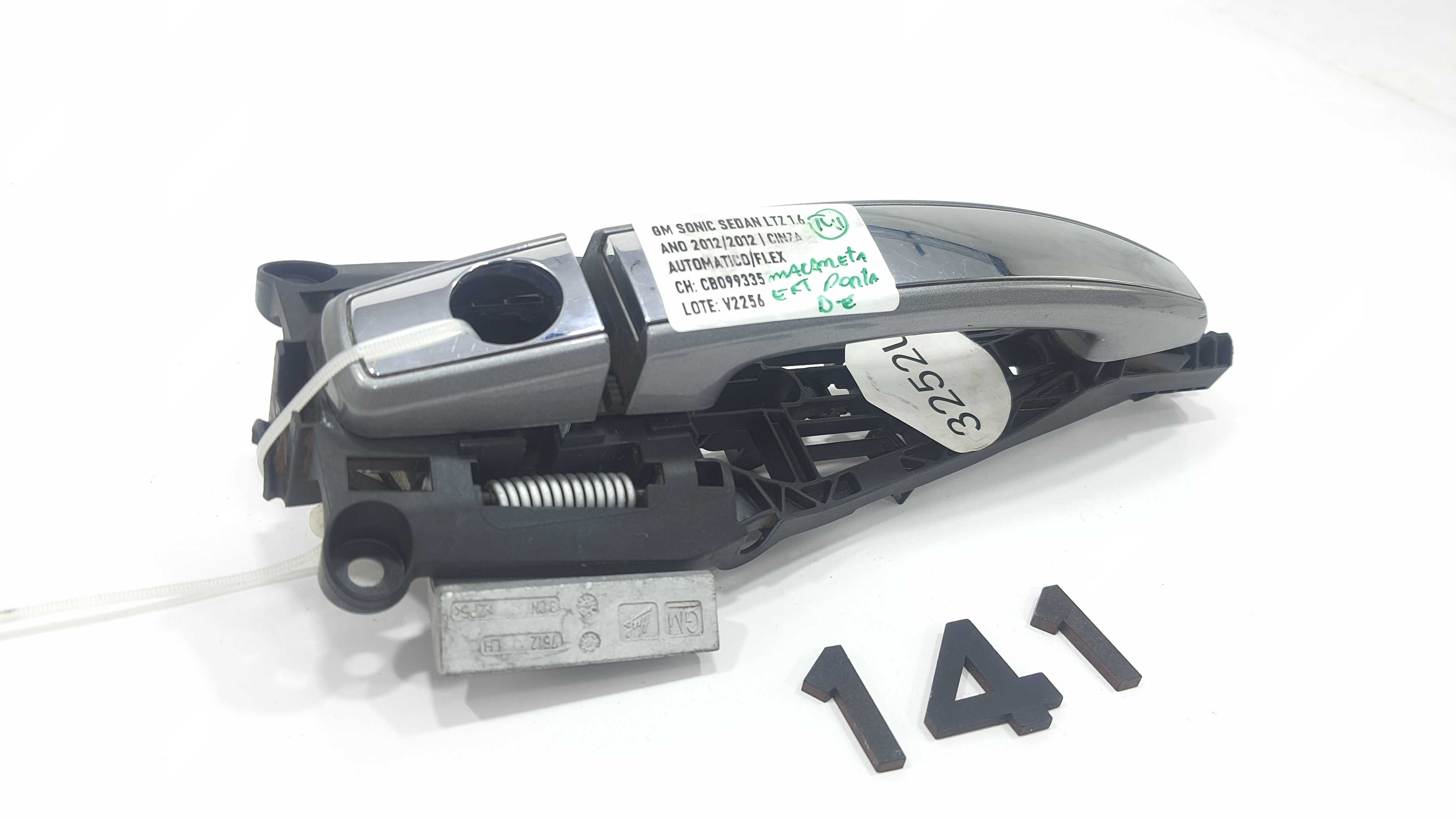 Maçaneta Ext Dianteira Esquerda Sonic Sedan Ltz 2012 V2256 2