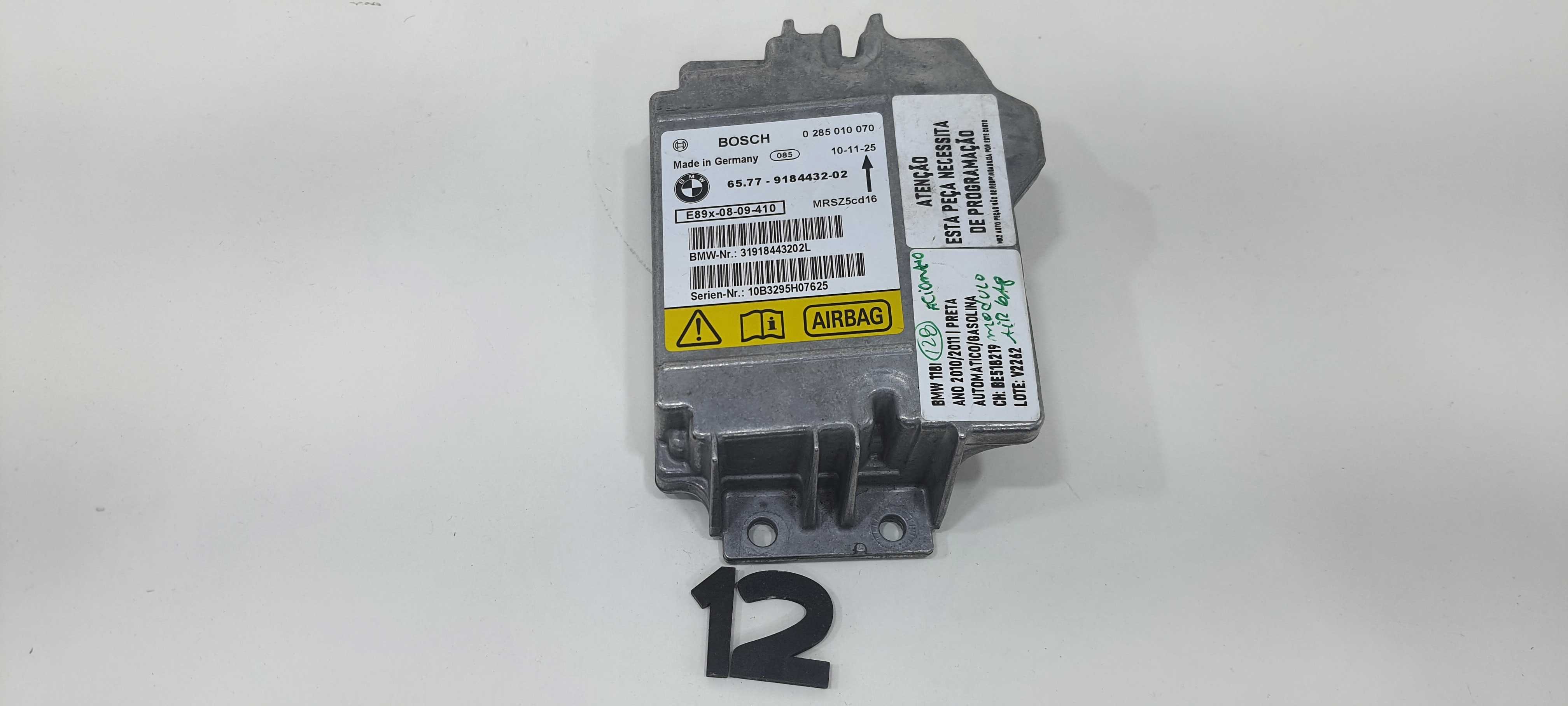 Modulo Injeção Bmw 118i Ano 2011 V2262 Acionado 3