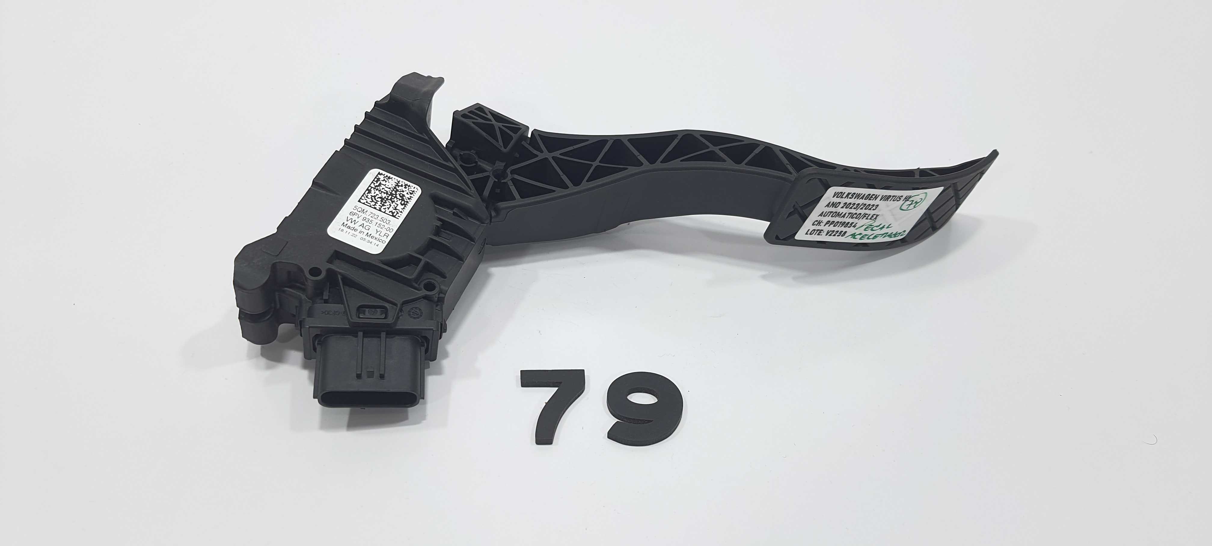 Pedal Acelerador Volkswagen Virtus Hl 2023 V2258 6
