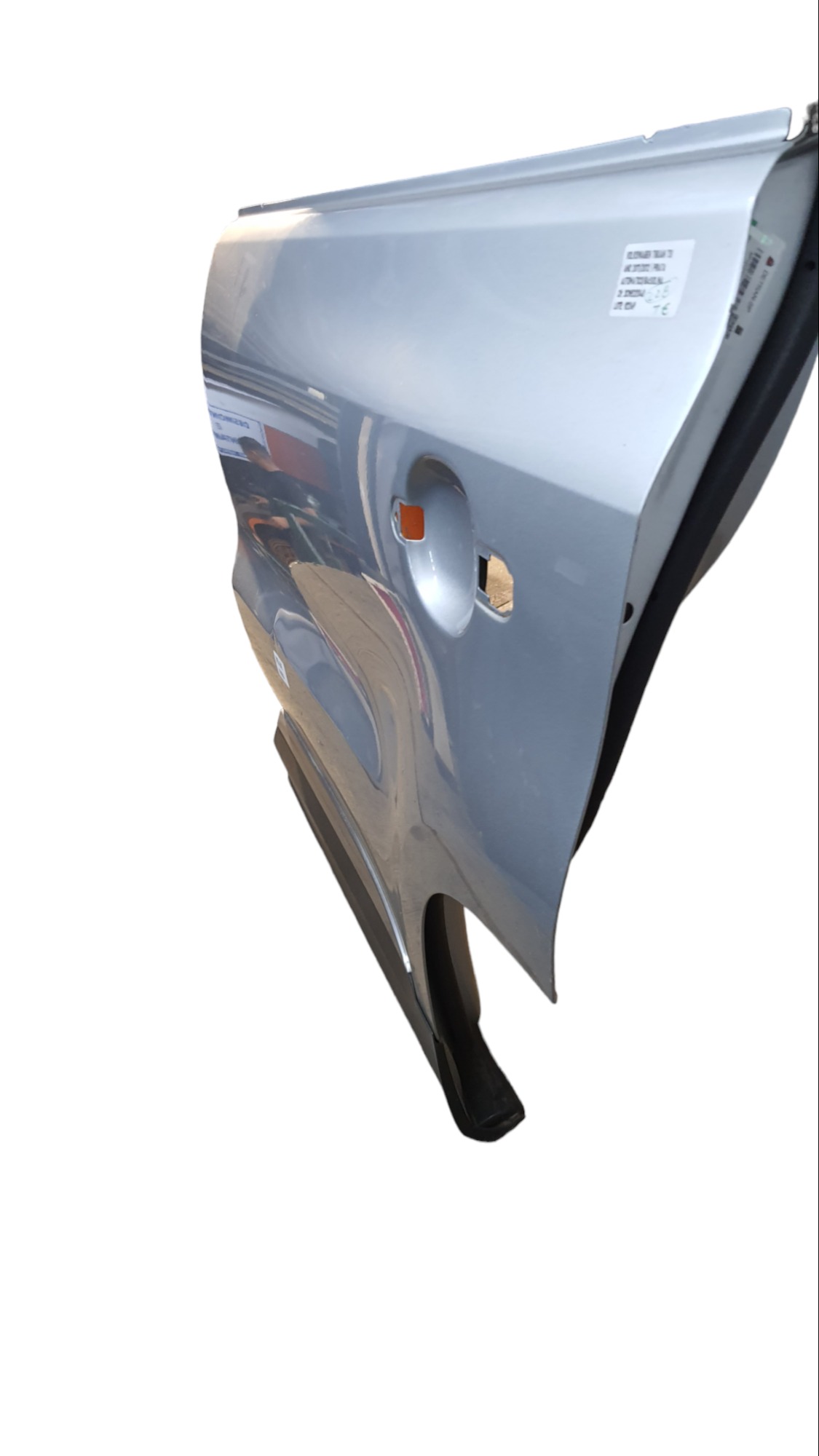 Porta Traseira Esquerda Detalhe Tiguan Ano 2012 V2249 Traseira Esquerdo Prata 3