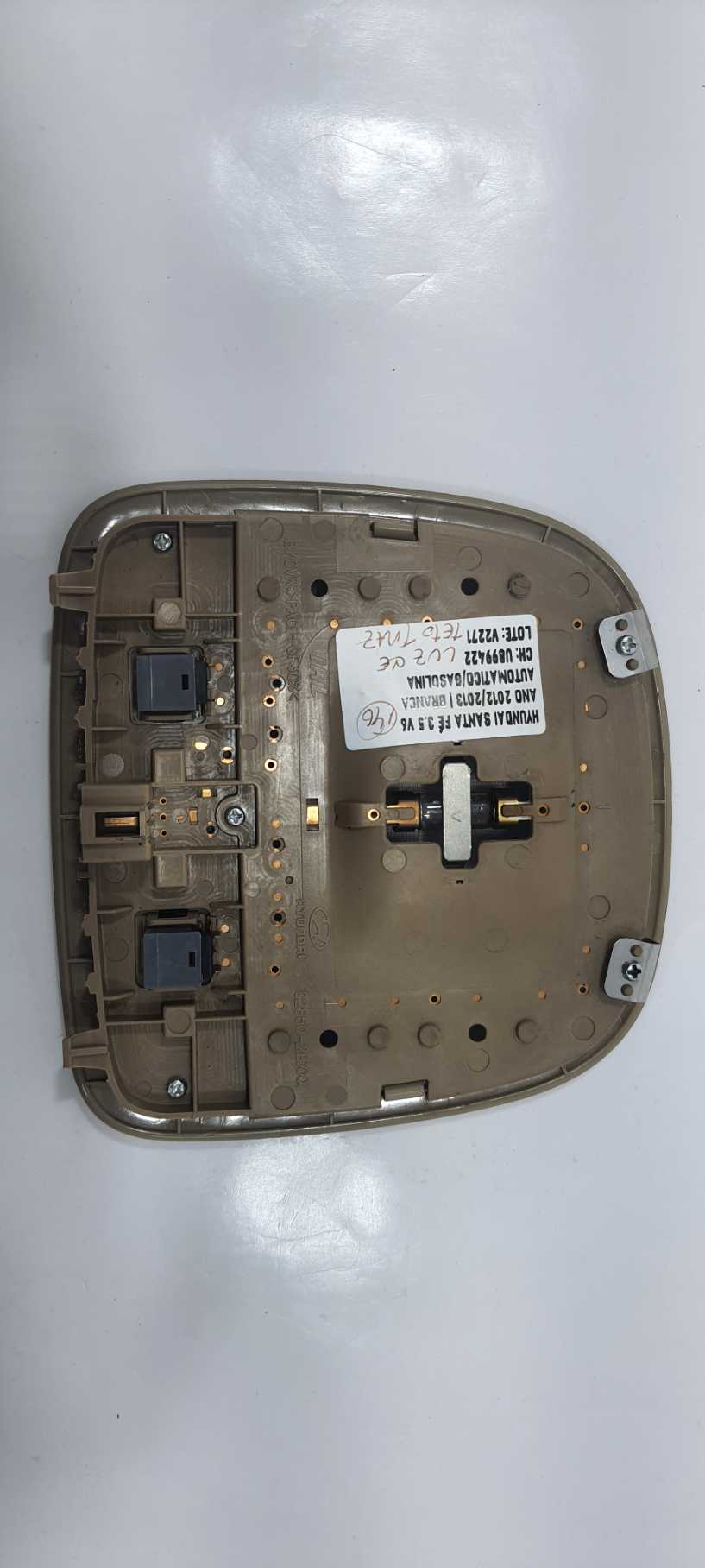 Luz De Teto Traseiras Hyundai Santa Fe 3.5 V6 2013 V2271 2