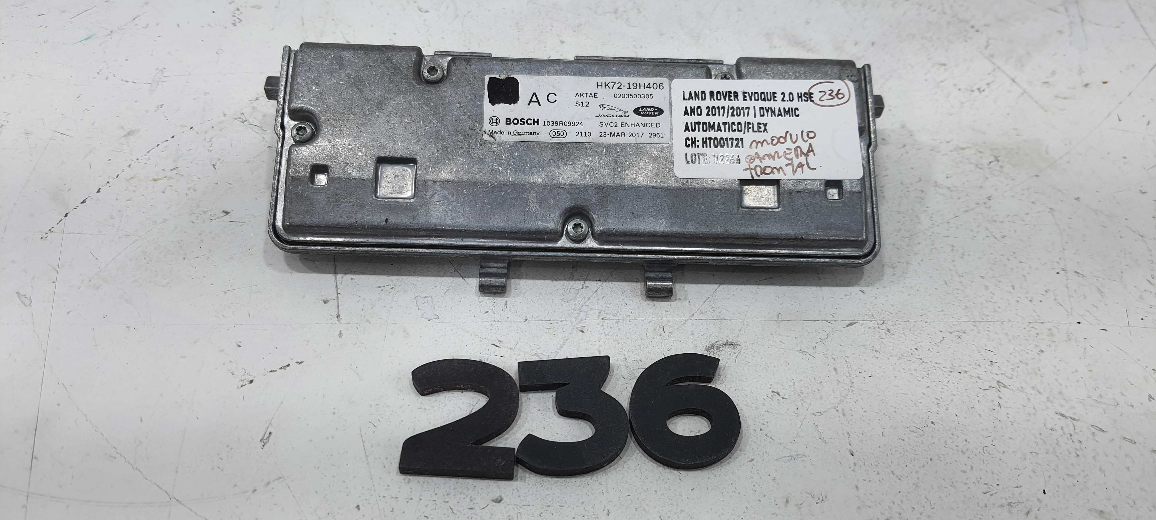 Modulo Camera Frontal Land Rover Evoque 2017 V2256 4