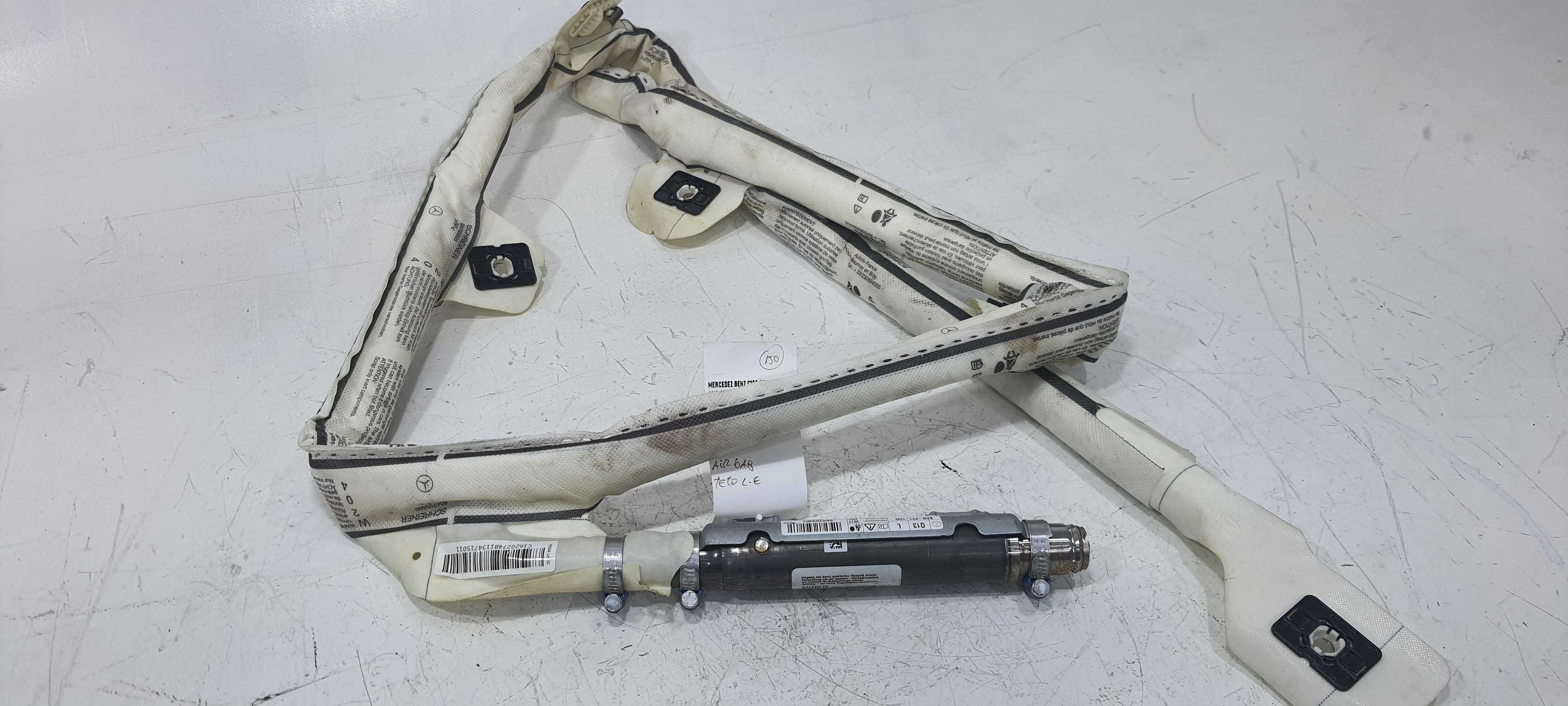 Cortina Teto Lado Esquerdo Mercedes-benz C180 2012 V2267 4