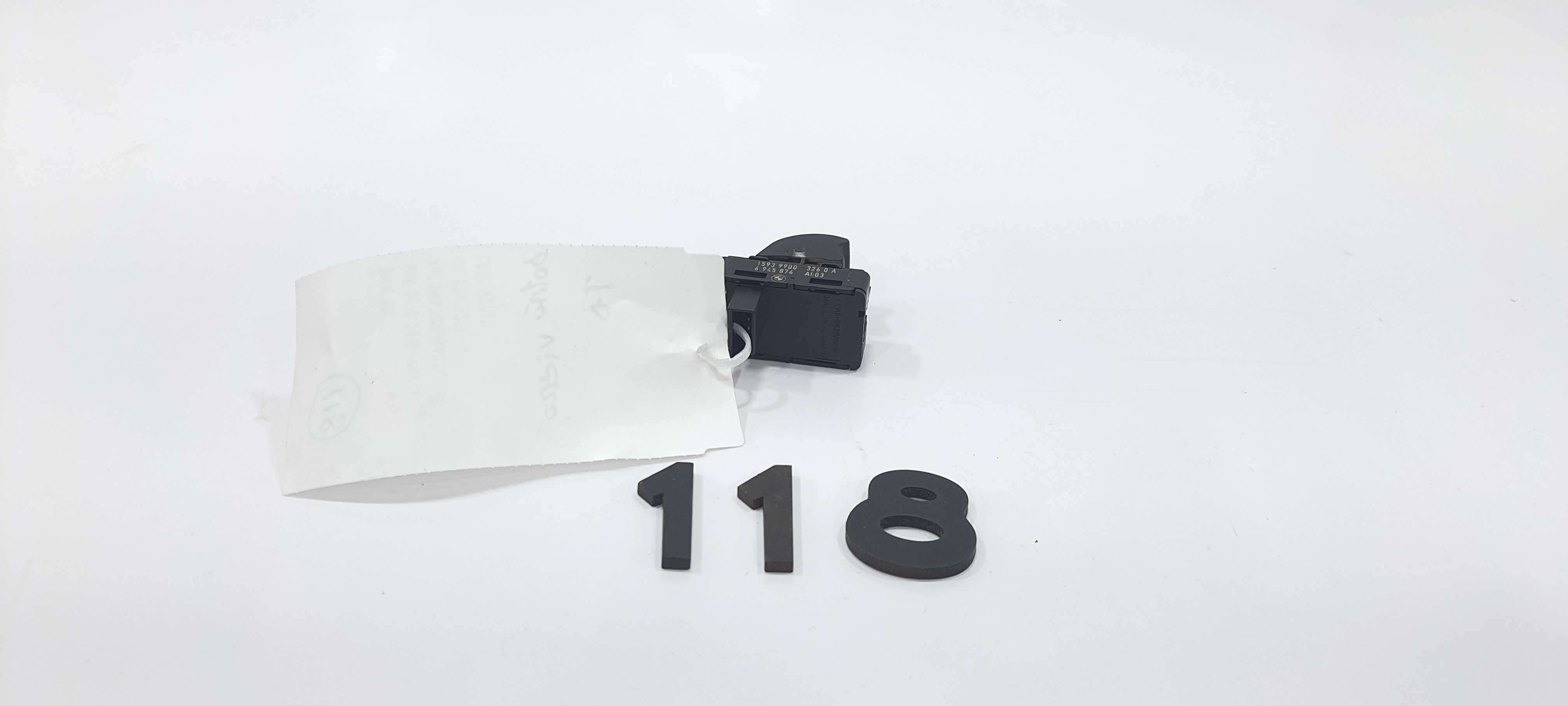 Botão Vidro Traseiro Direito Bmw 118i Ano 2011 V2262 3