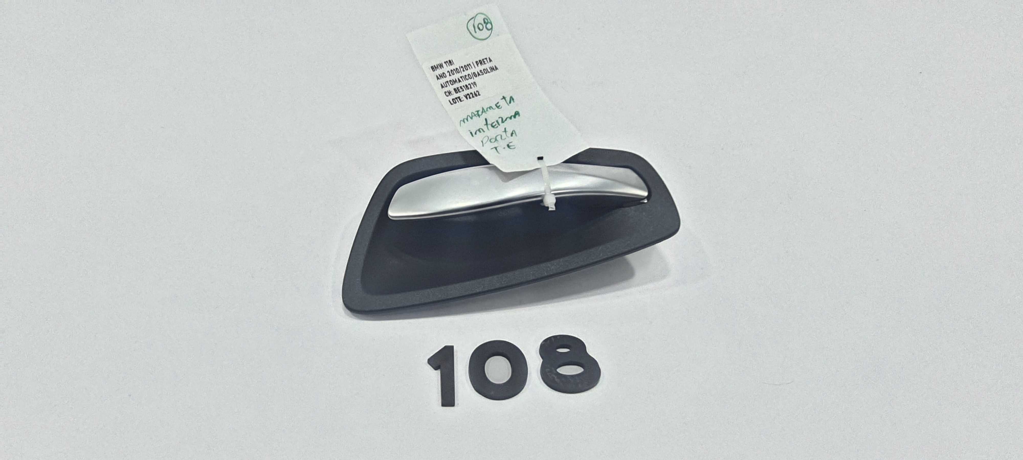 Maçaneta Interna Traseira Esquerda Bmw 118i Ano 2011 V2262 4