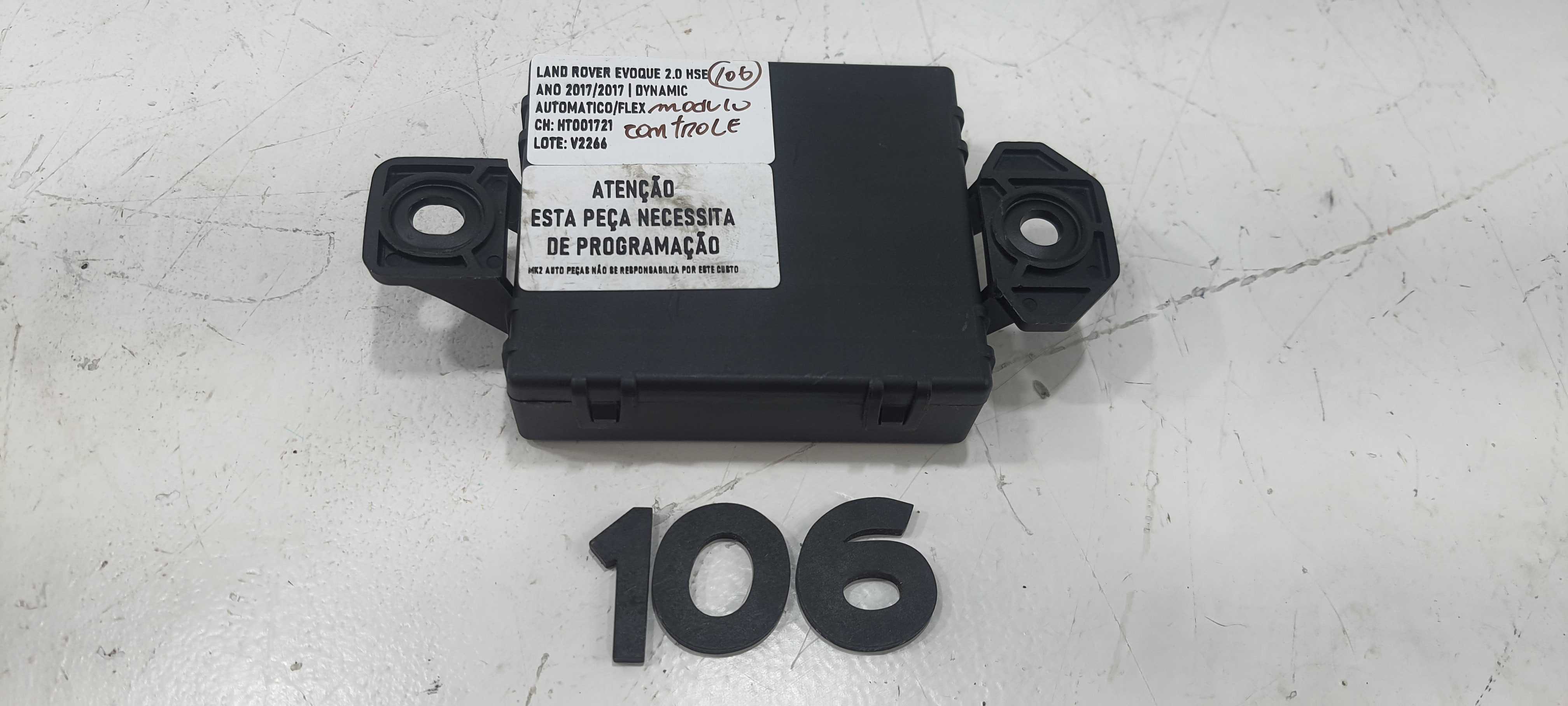 Modulo Controle Land Rover Evoque 2017 V2266 4