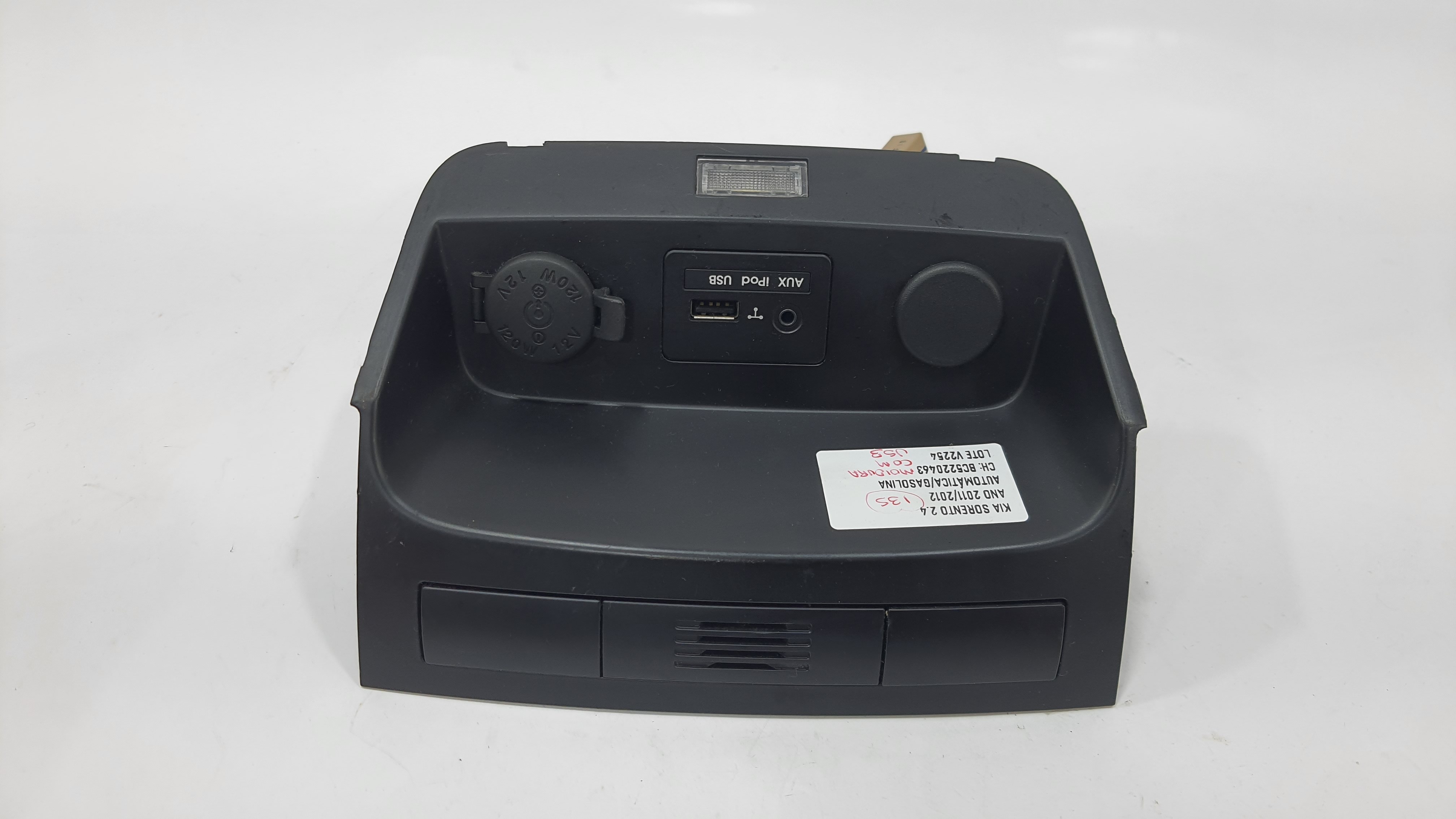 Moldura Usb Kia Sorento 2.4 2012 V2254 Preto 7