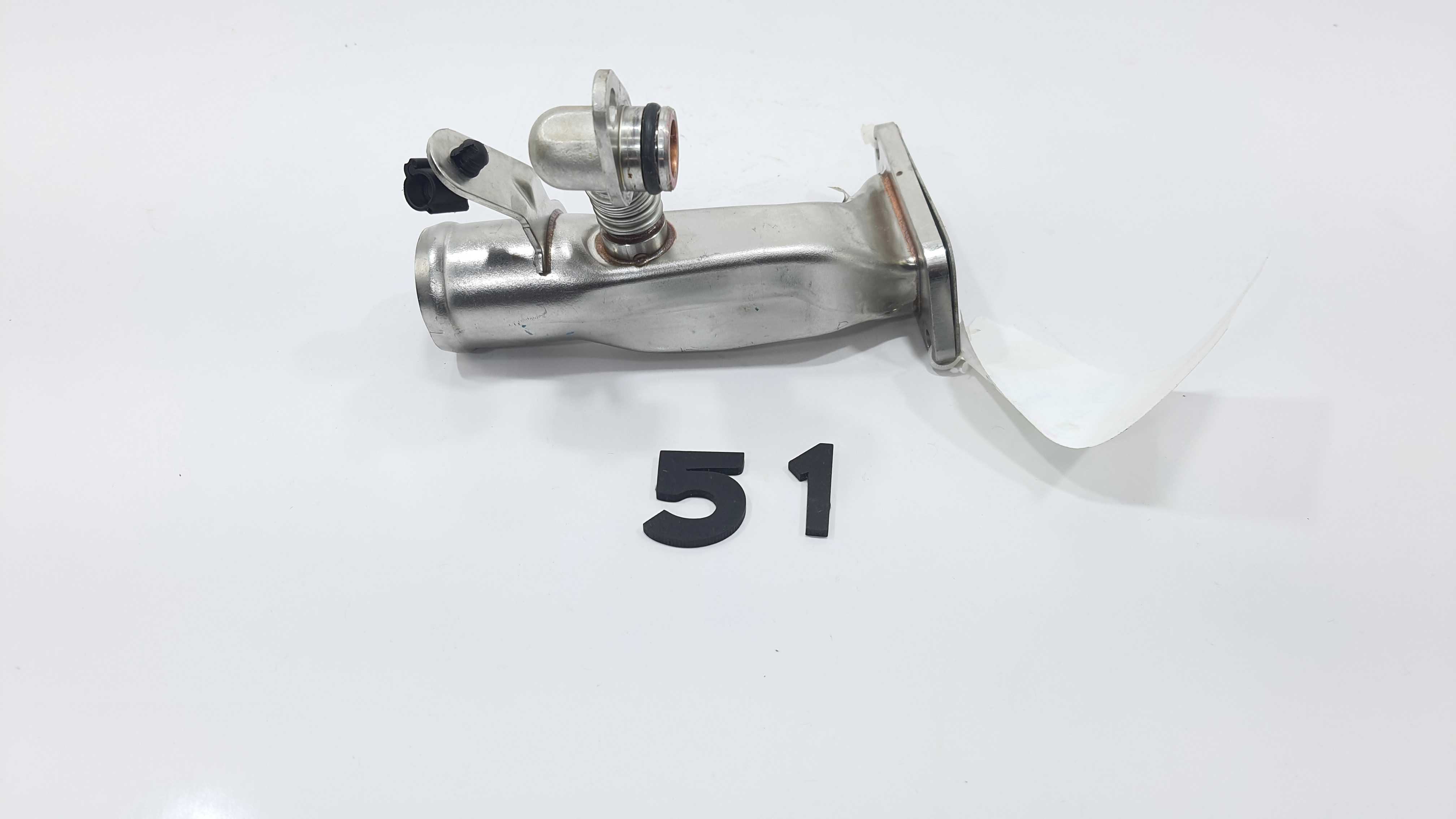 Flange Agua Trocador Calor Fiat Pulse Turbo 2022 V2251 2