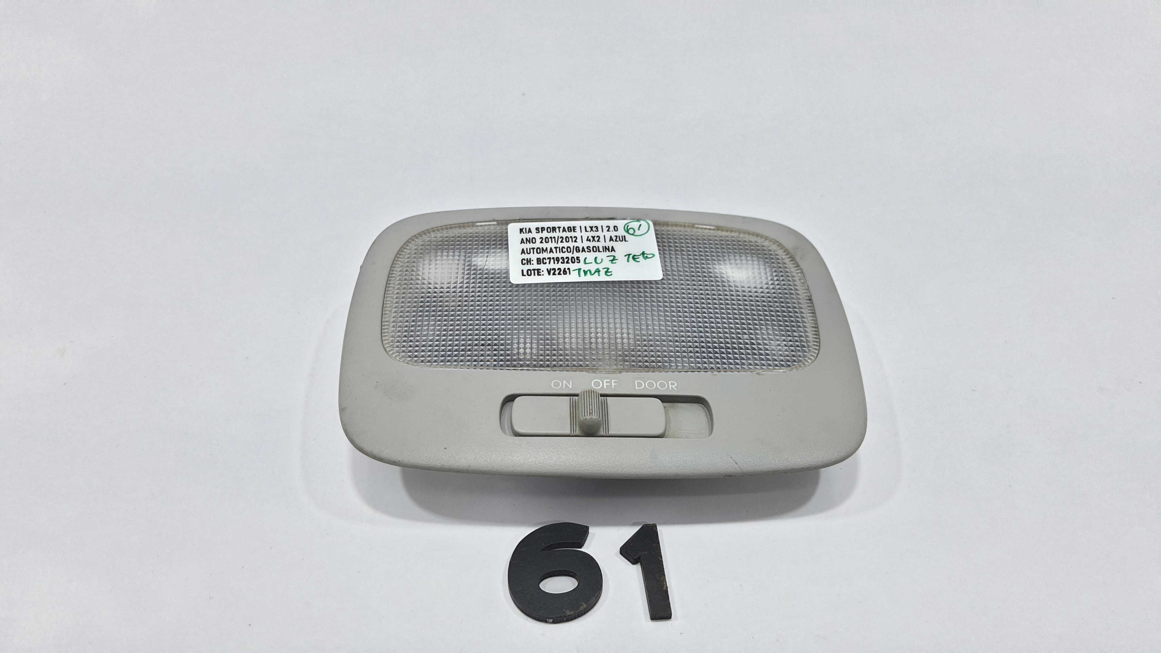 Luz Teto Traseira Kia Sportage 2.0 Lx3 2012 V2261 4