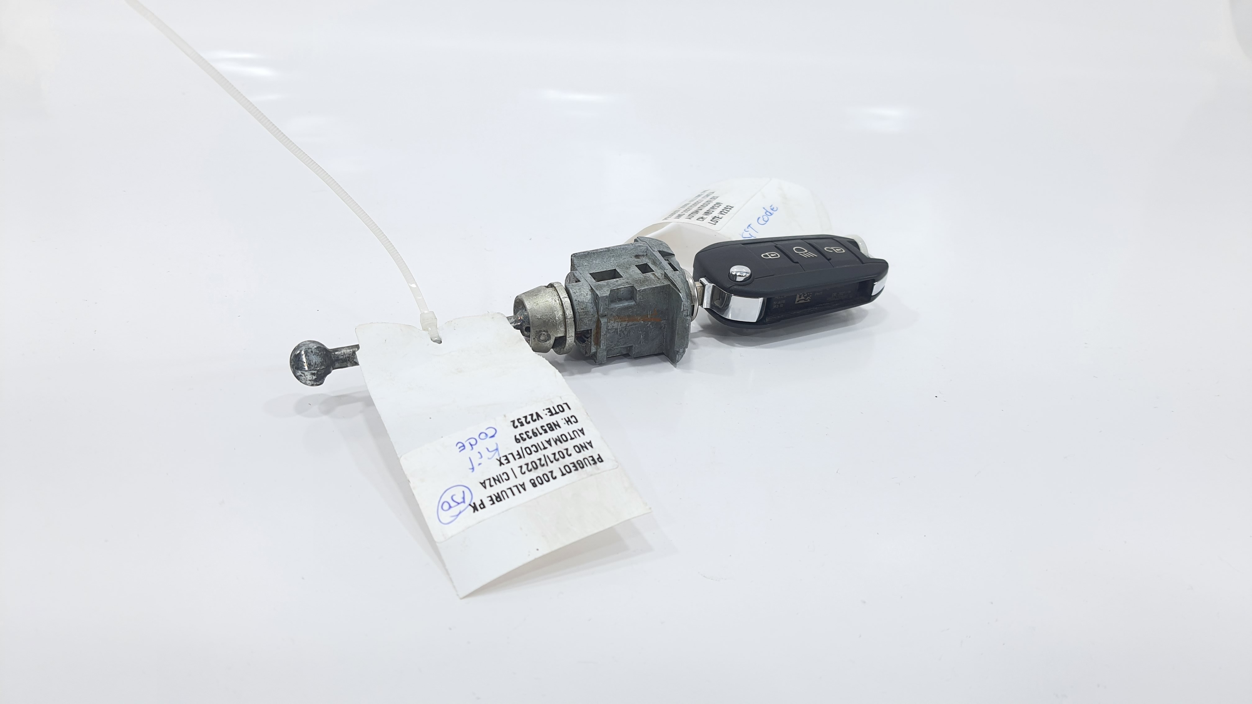 Miolo Fechadura Porta Peugeot 2008 Allure Pk Ano 2022 V2252 3