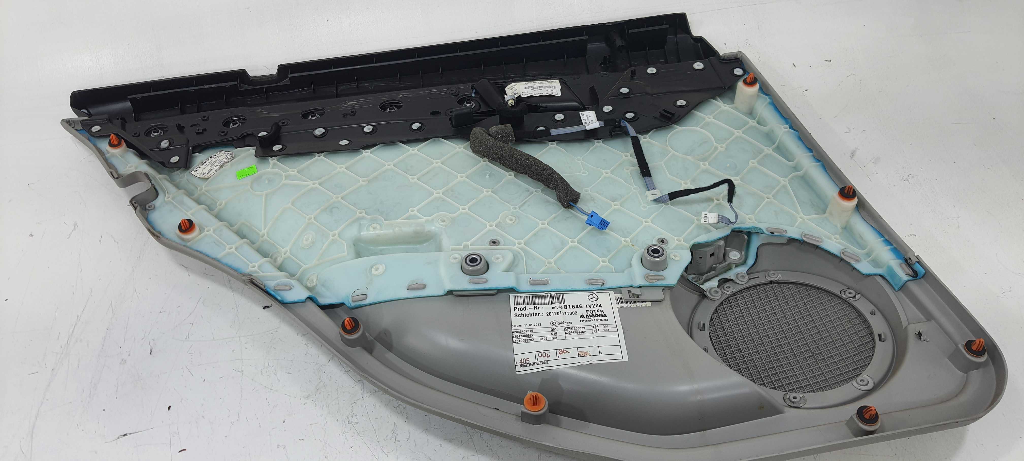 Forro Porta Traseira Direita Mercedes-benz C180 2012 V2267 3