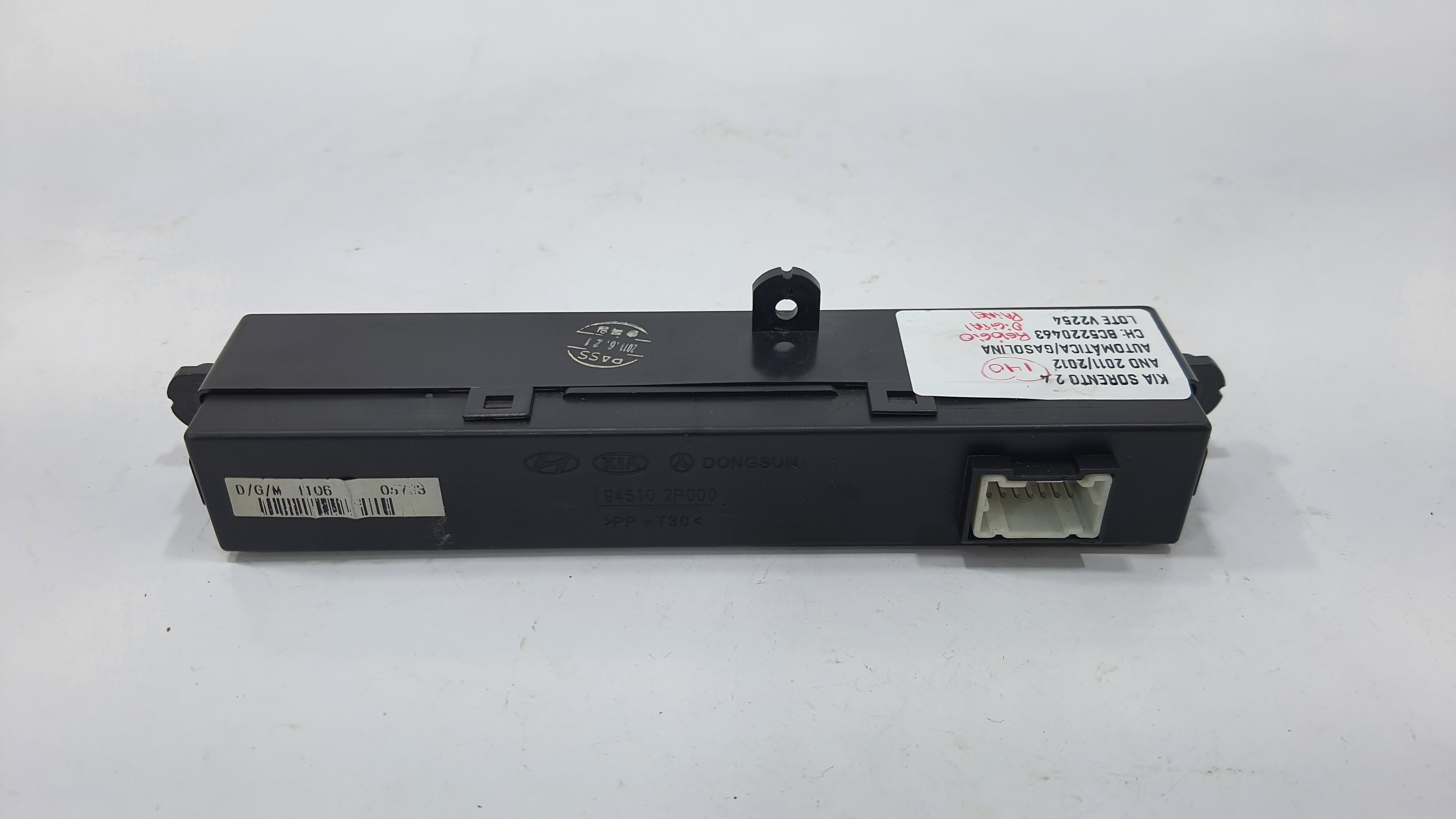 Relógio Painel Kia Sorento 2.4 2012 V2254 6