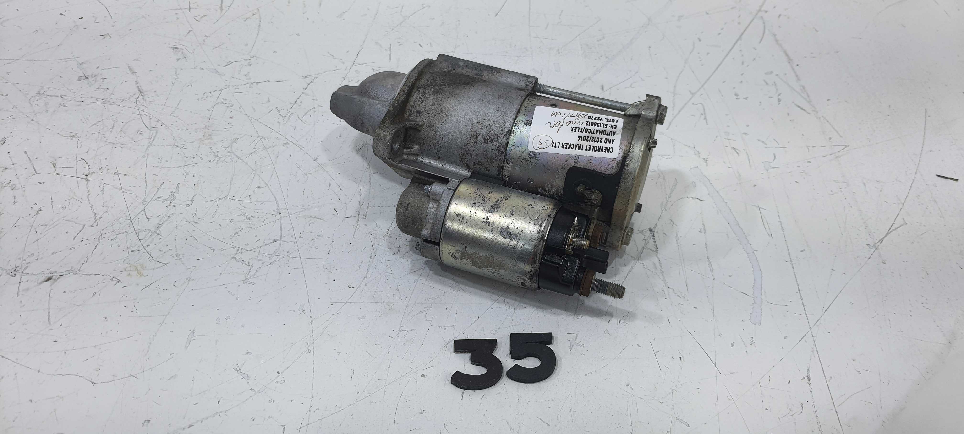 Motor Partida Arranque  Chevrolet Tracker Ltz 2013 55576980 2