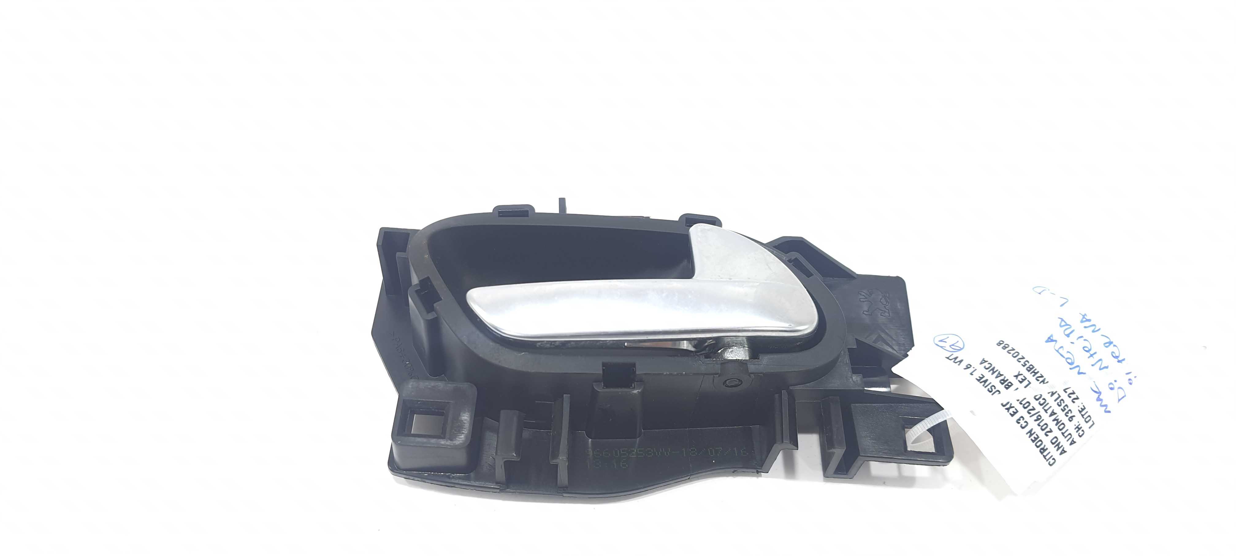 Maçaneta Interno D.direito Citroen C3 Exclusive 1.6 17 V2278 6