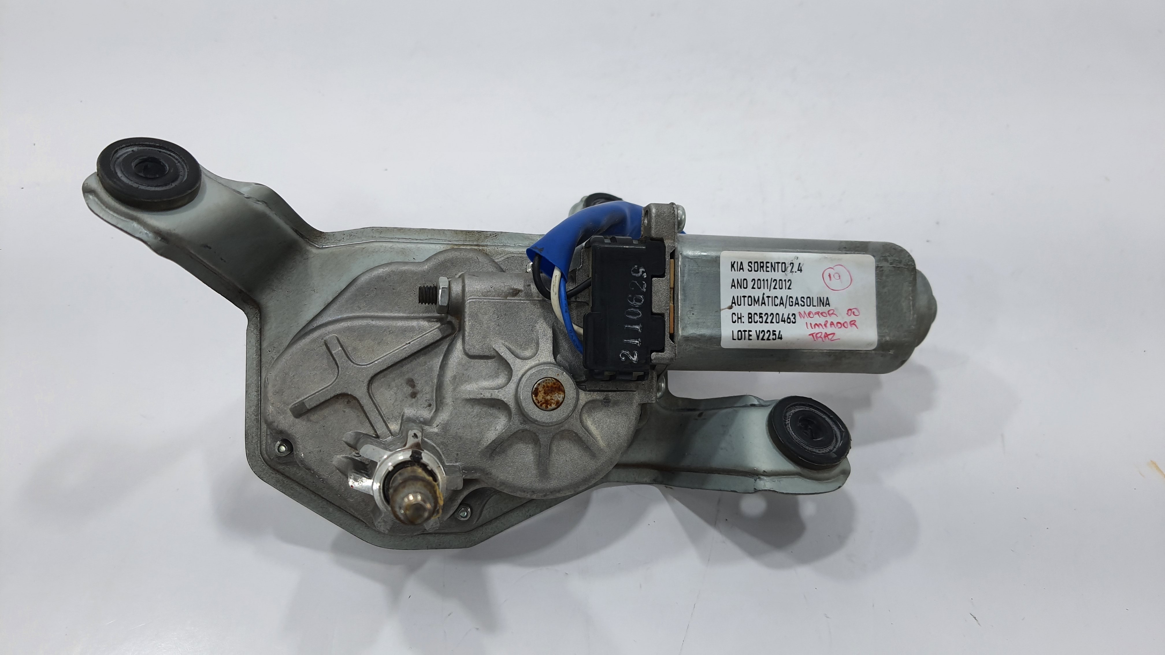 Motor Limpador Traseiro Kia Sorento 2.4 Ano 2012 V2254 6