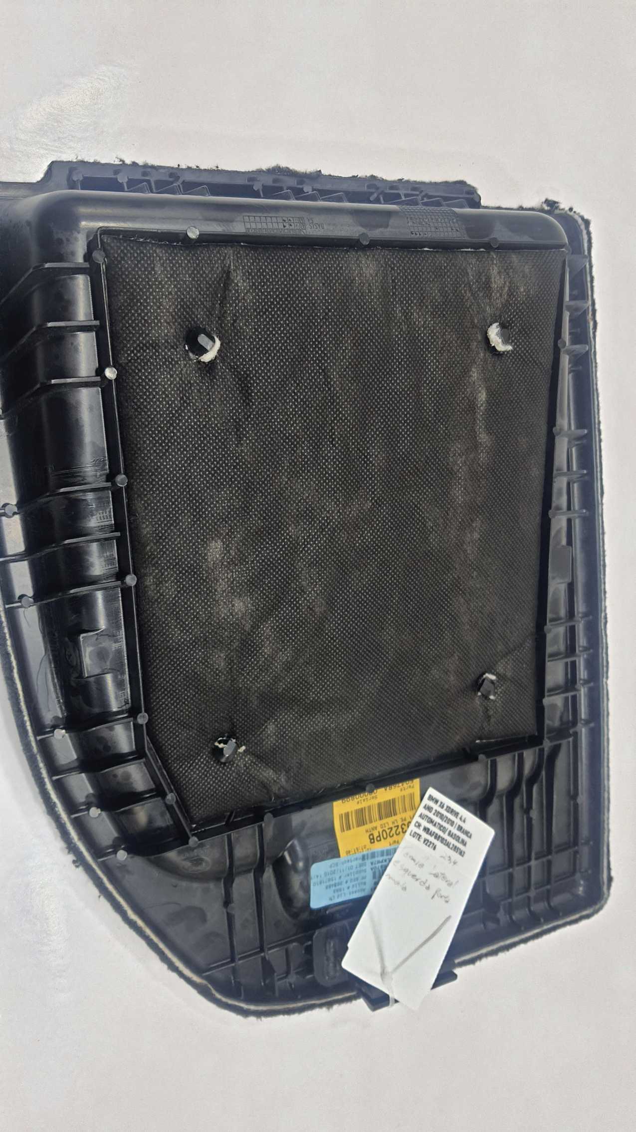 Tampa Lateral Esquerda Porta Mala Bmw X6 Xdrive 4.4 10 V2276 Preto 3