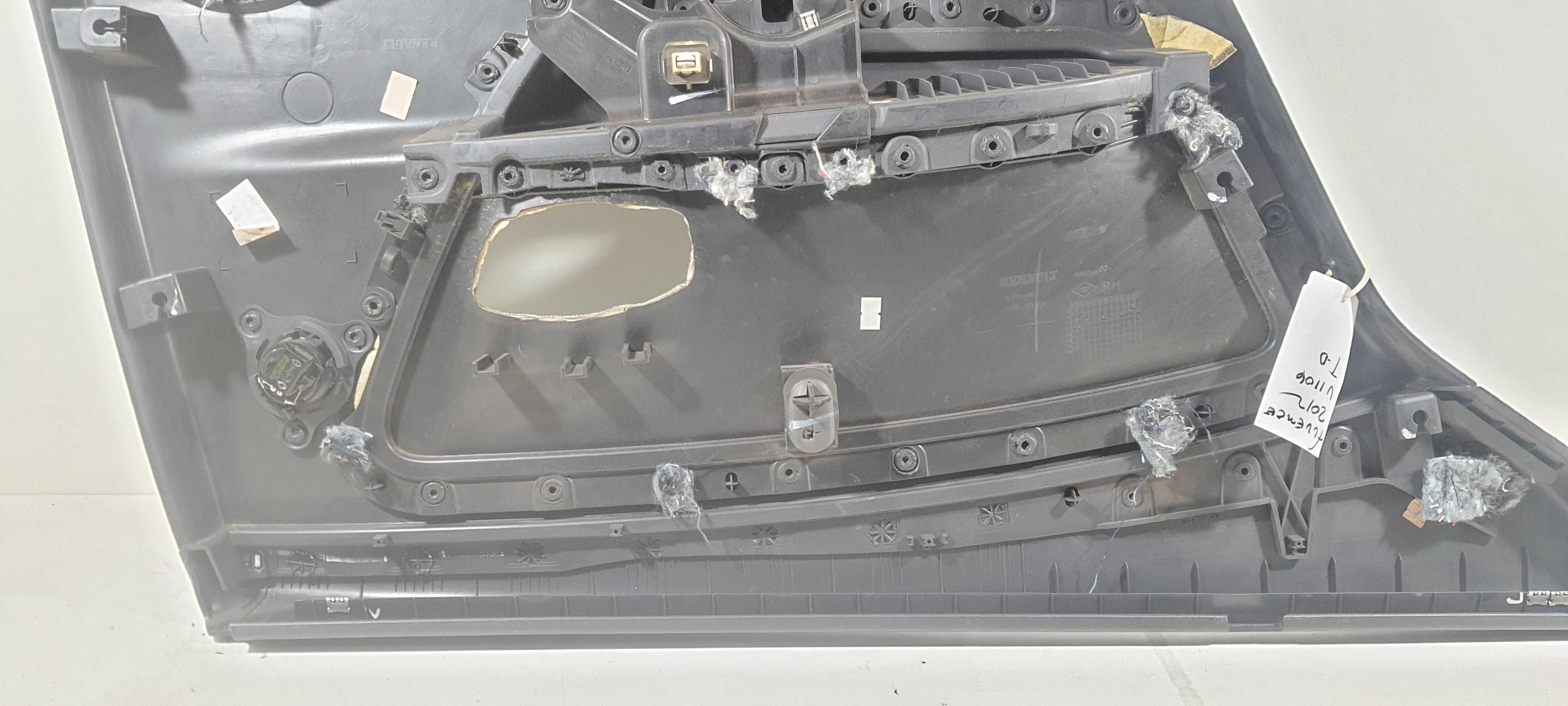 Forro Porta Traseiro Direito Fluence Gt 2012 V1103 Preto 3