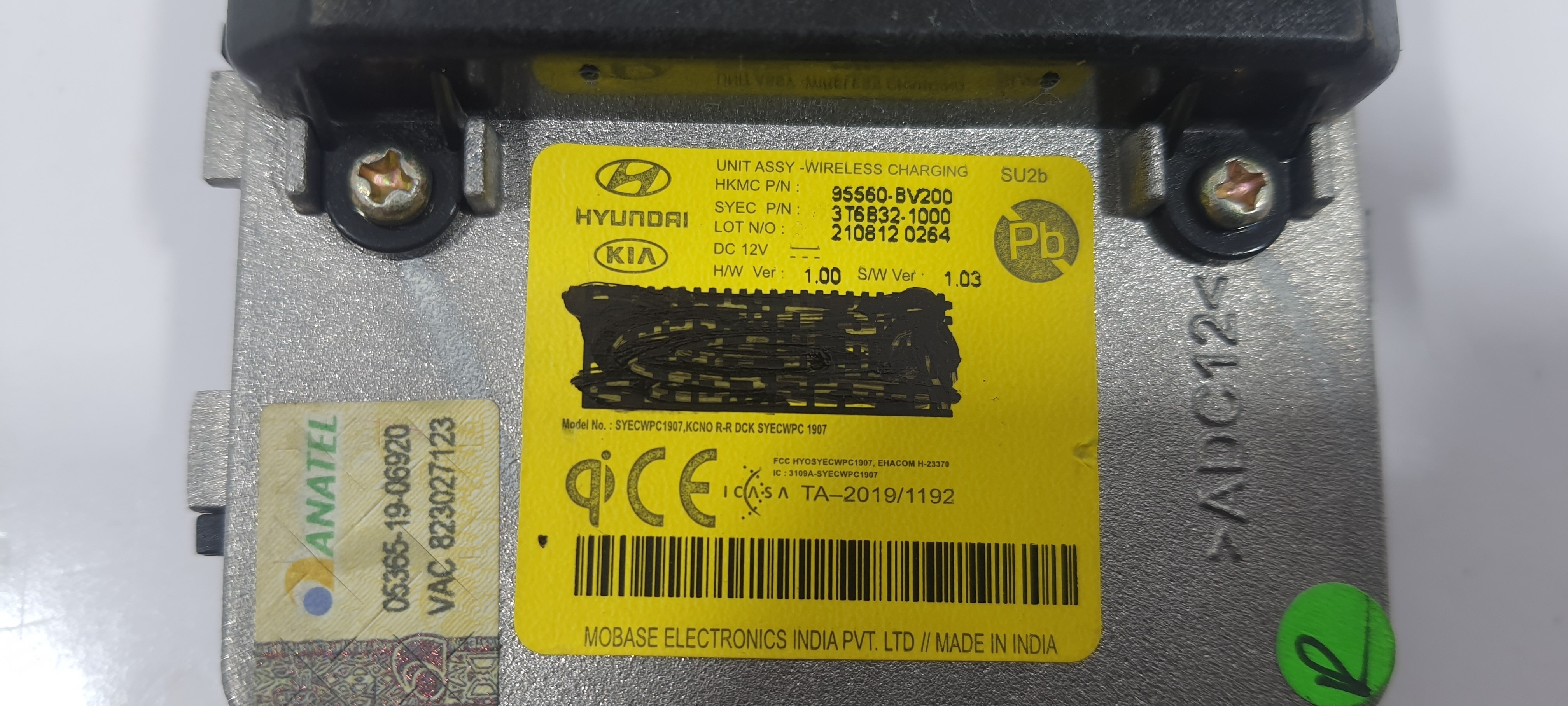Carregador Indução Hyundai Creta 2.0 Ultimate 2022 V2263 6