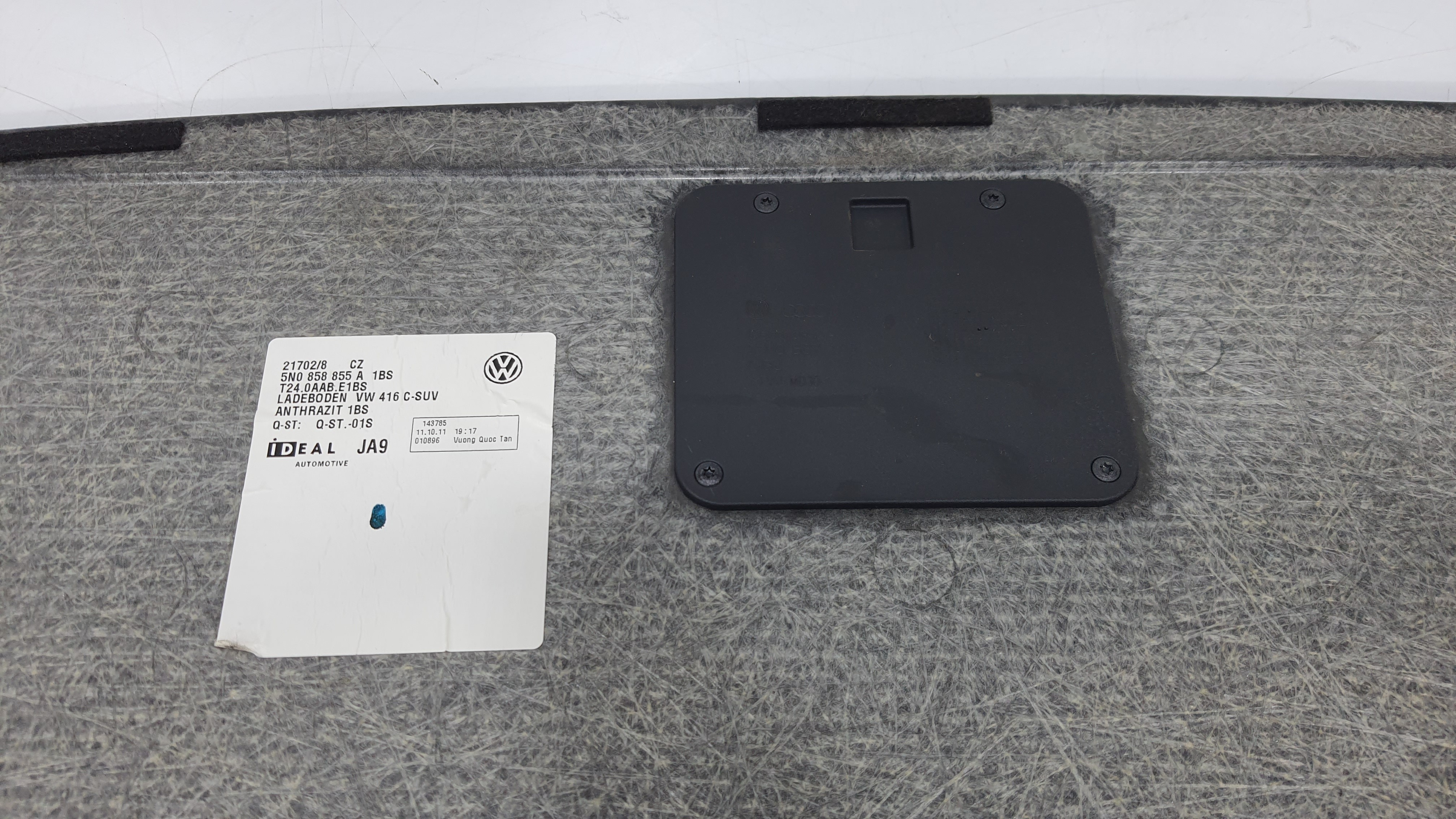 Forro Do Estepe Volkswagen Tiguan 2012 V2249 5