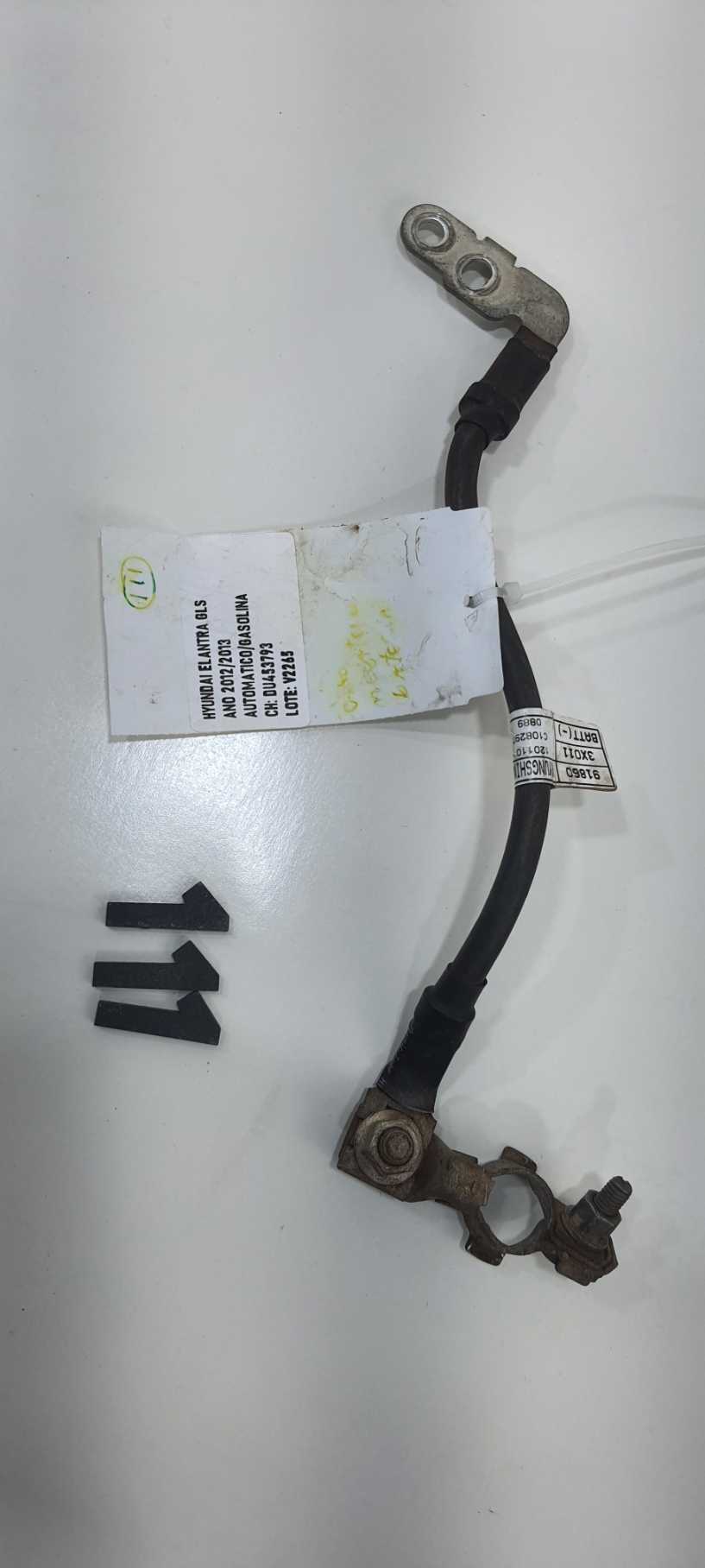 Cabo Negativo Bateria Hyundai Elantra Gls 2013 V2265 2