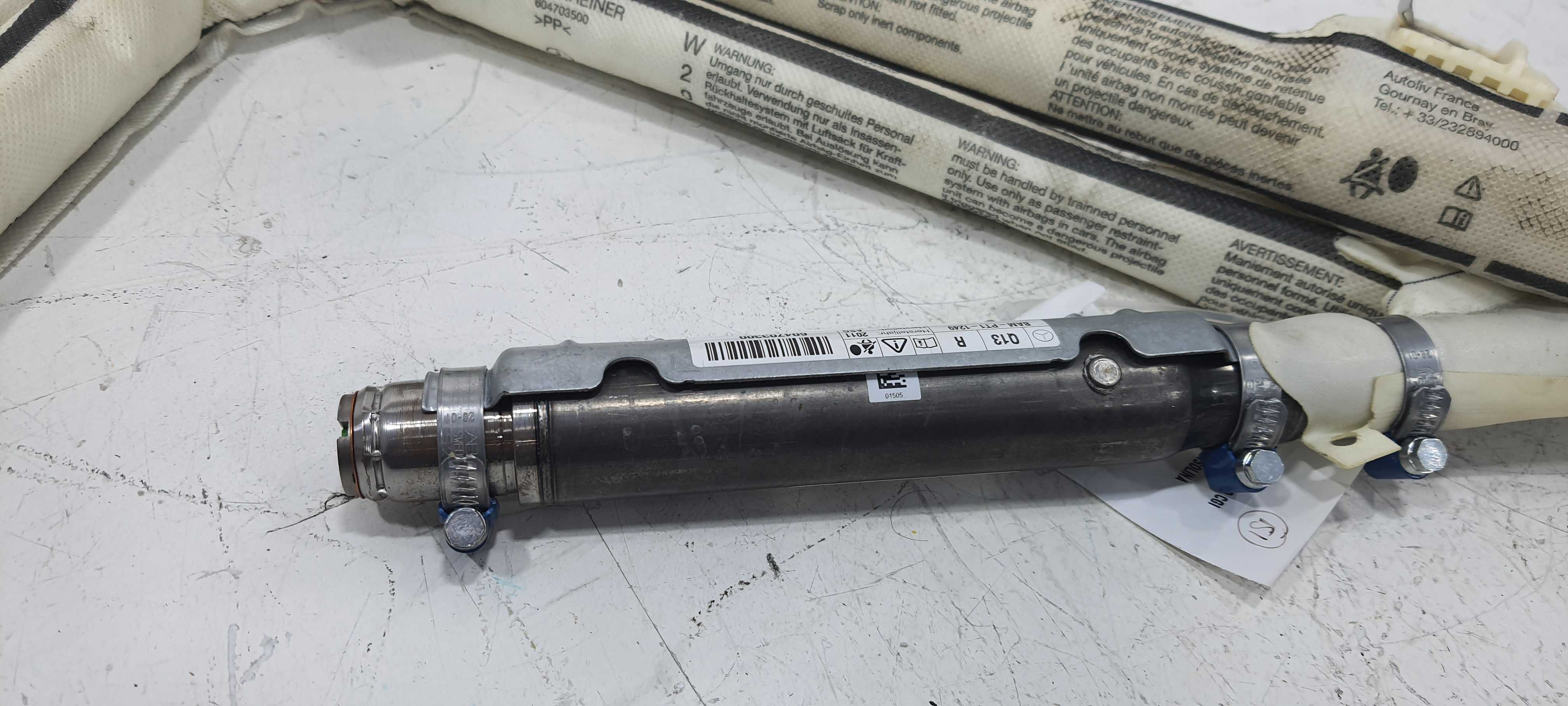 Cortina Teto Lado Direito Mercedes-benz C180 2012 V2267 2