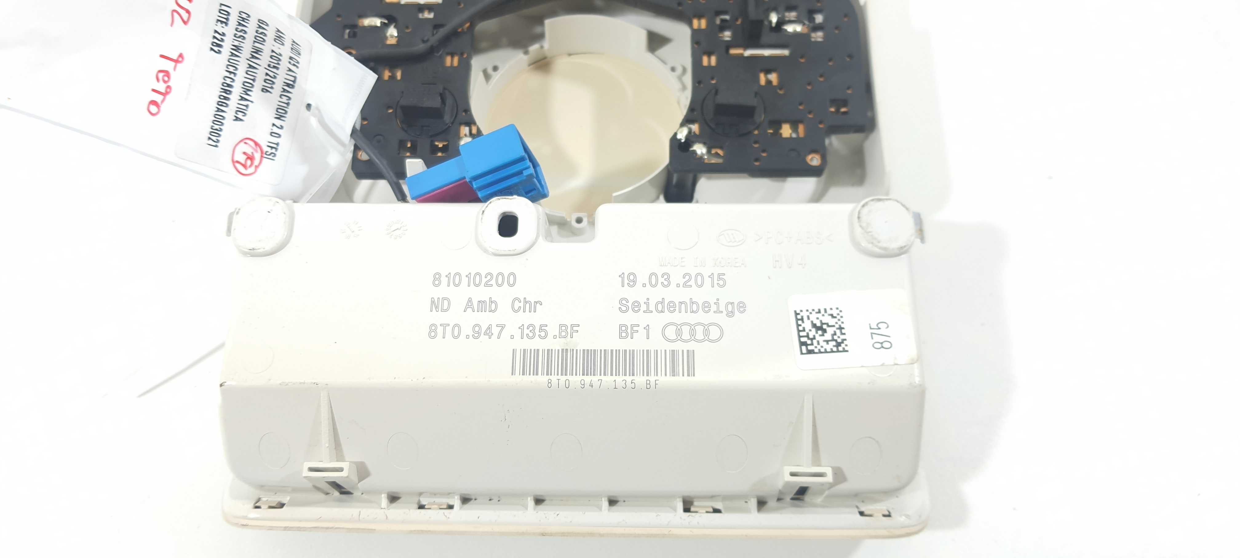 Luz Teto Dianteiro Audi Q5 Attraction 2015 V2282 6