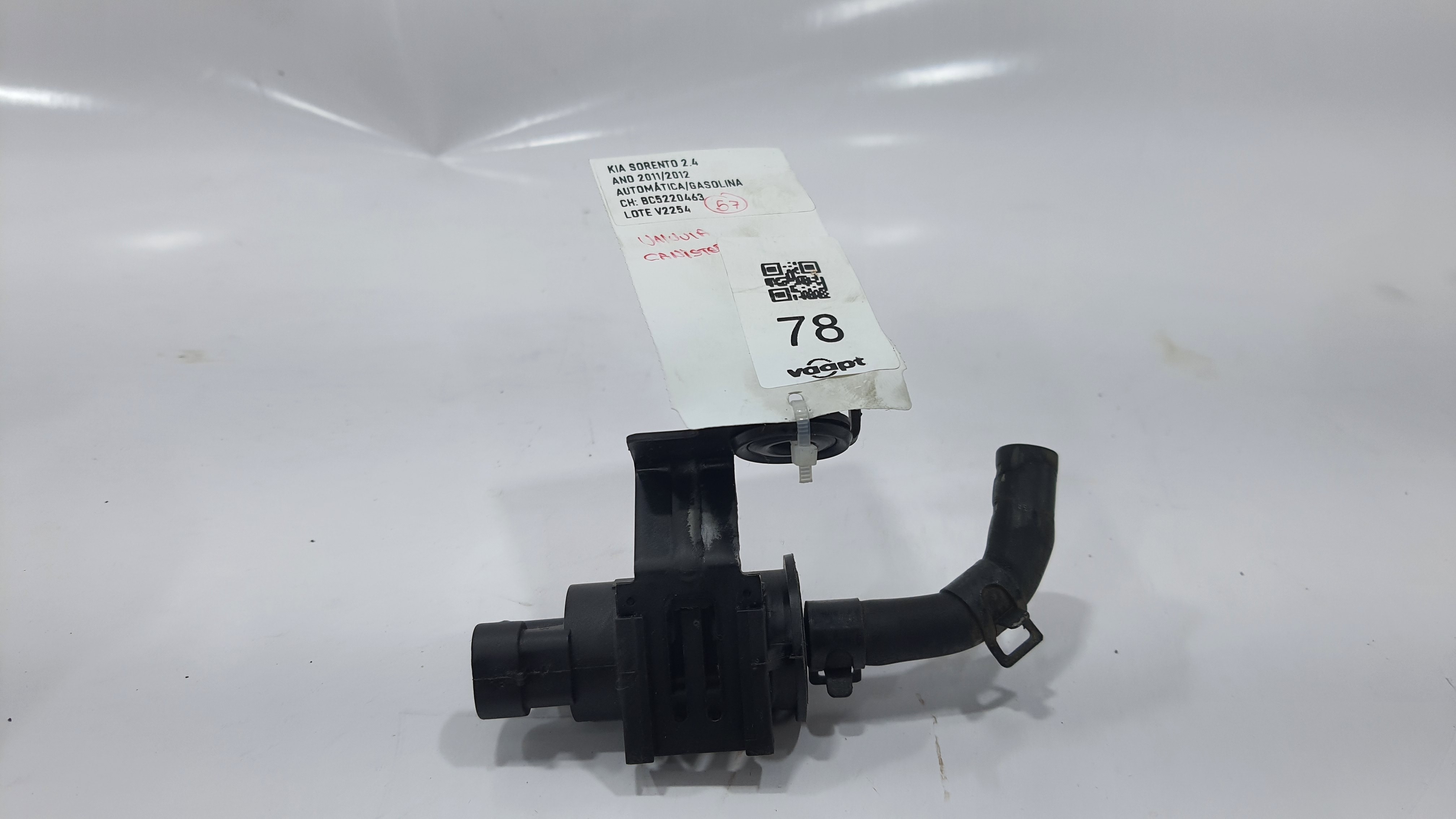 Valvula Canister Kia Sorento 2.4 Ano 2012 V2254 5
