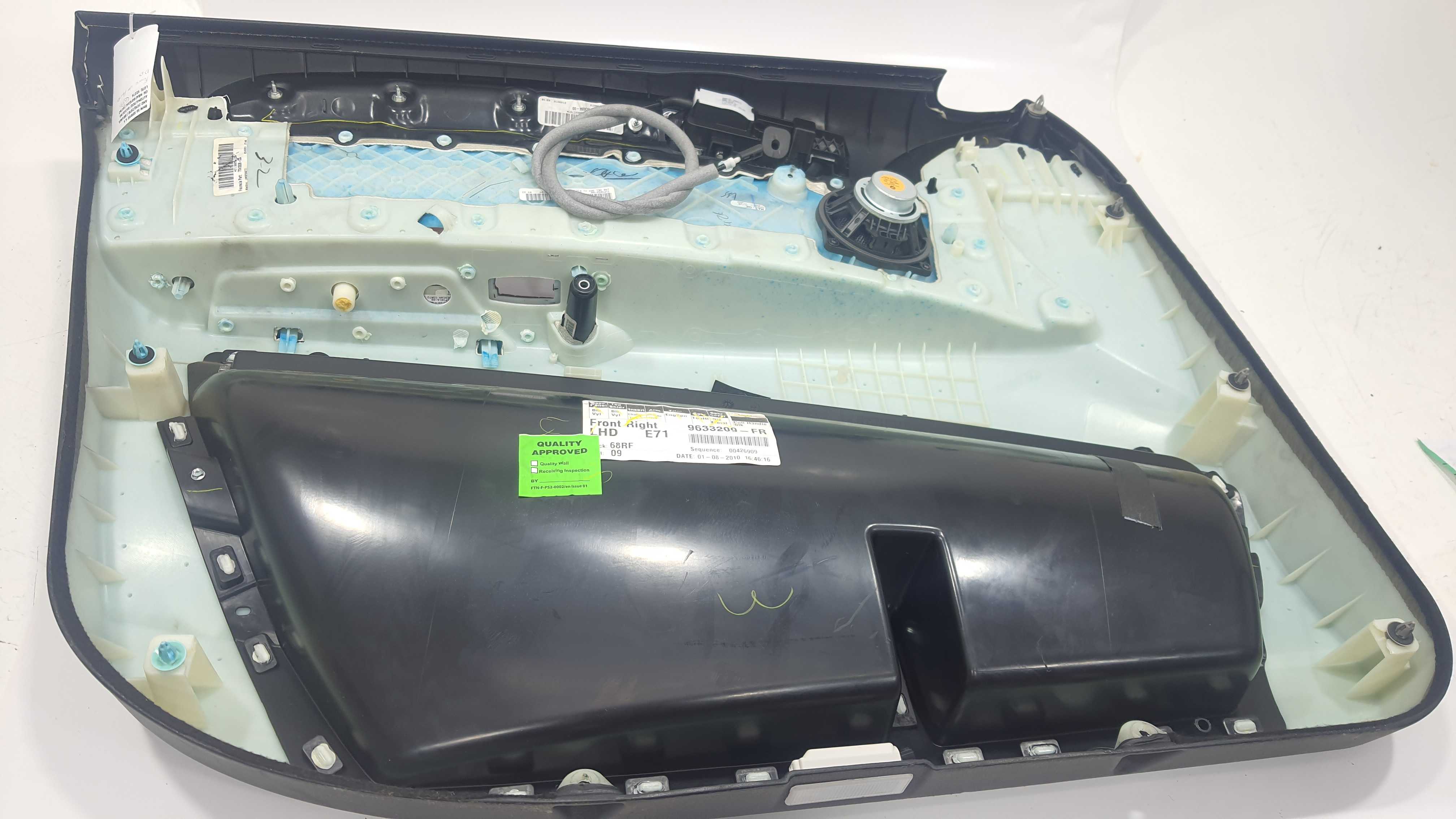 Forro Porta D. Direita Bmw X6 Xdrive 4.4 2010 V2276 Preta 2