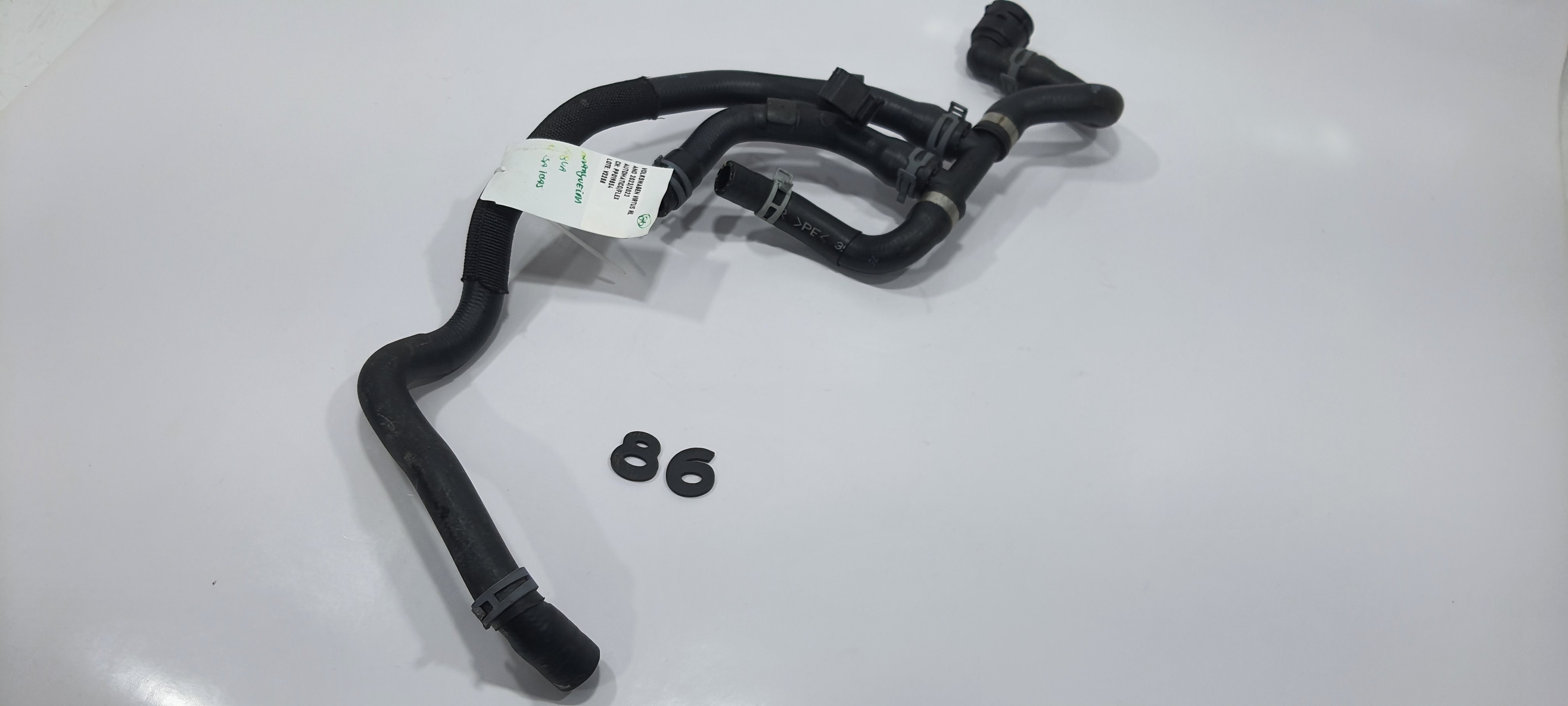 Mangueira Água Radiador Volkswagen Virtus Hl 2023 V2258 6