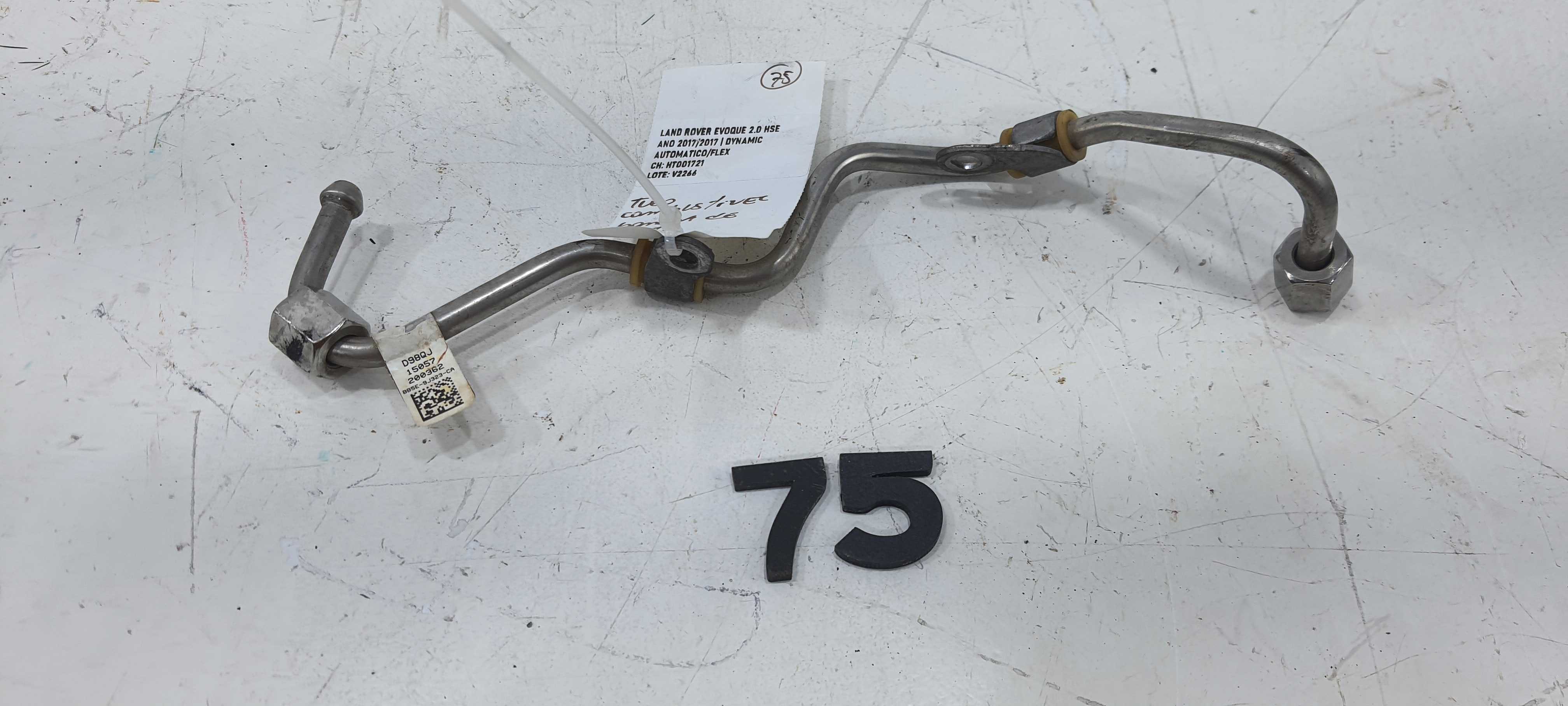 Tubo Combustível Bomba De Alta  Land Rover Evoque 2017 V2266 3