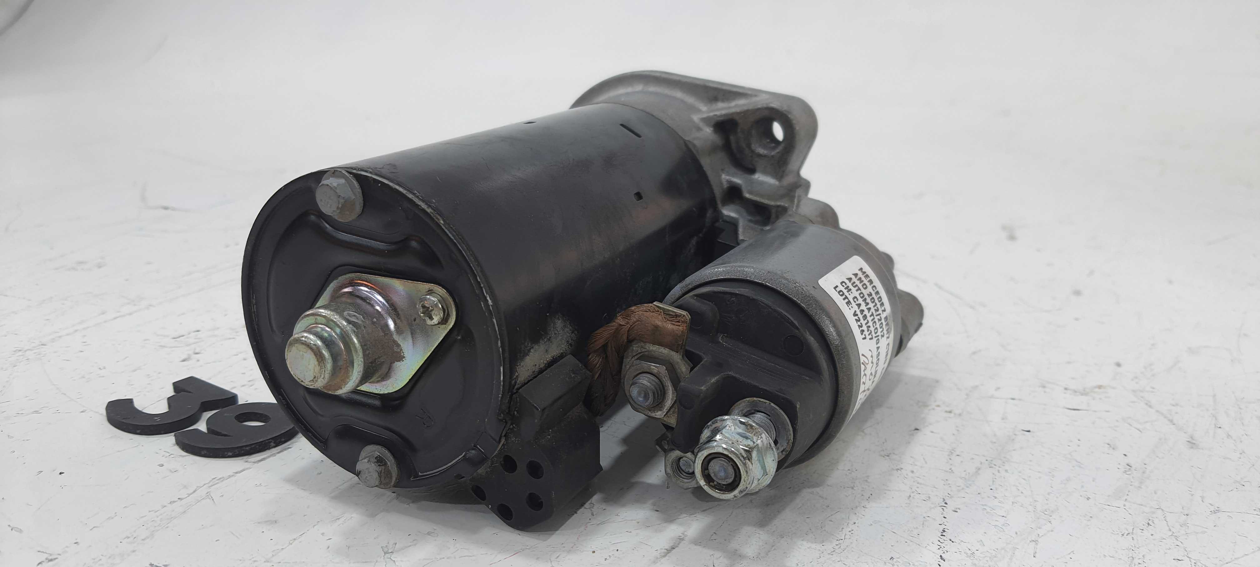 Motor De Arranque Mercedes C180 C200 C200 Slk200 9 Dentes 3