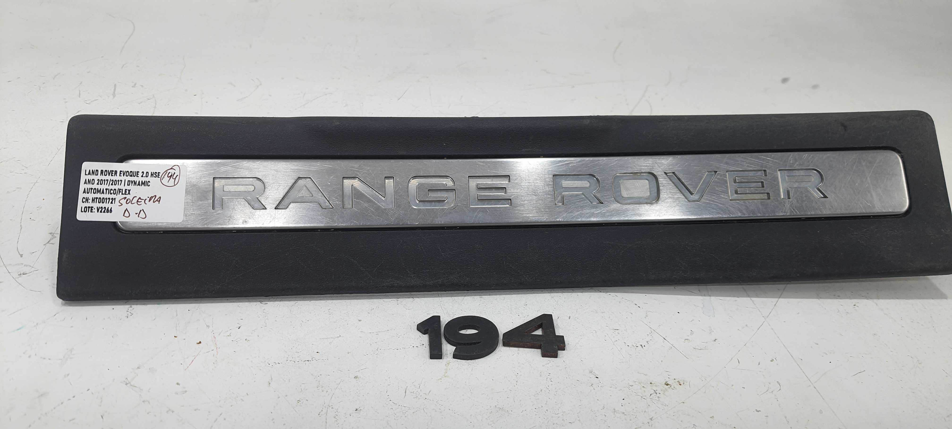 Soleira Dianteira Direita Land Rover Evoque 2017 V2266 2