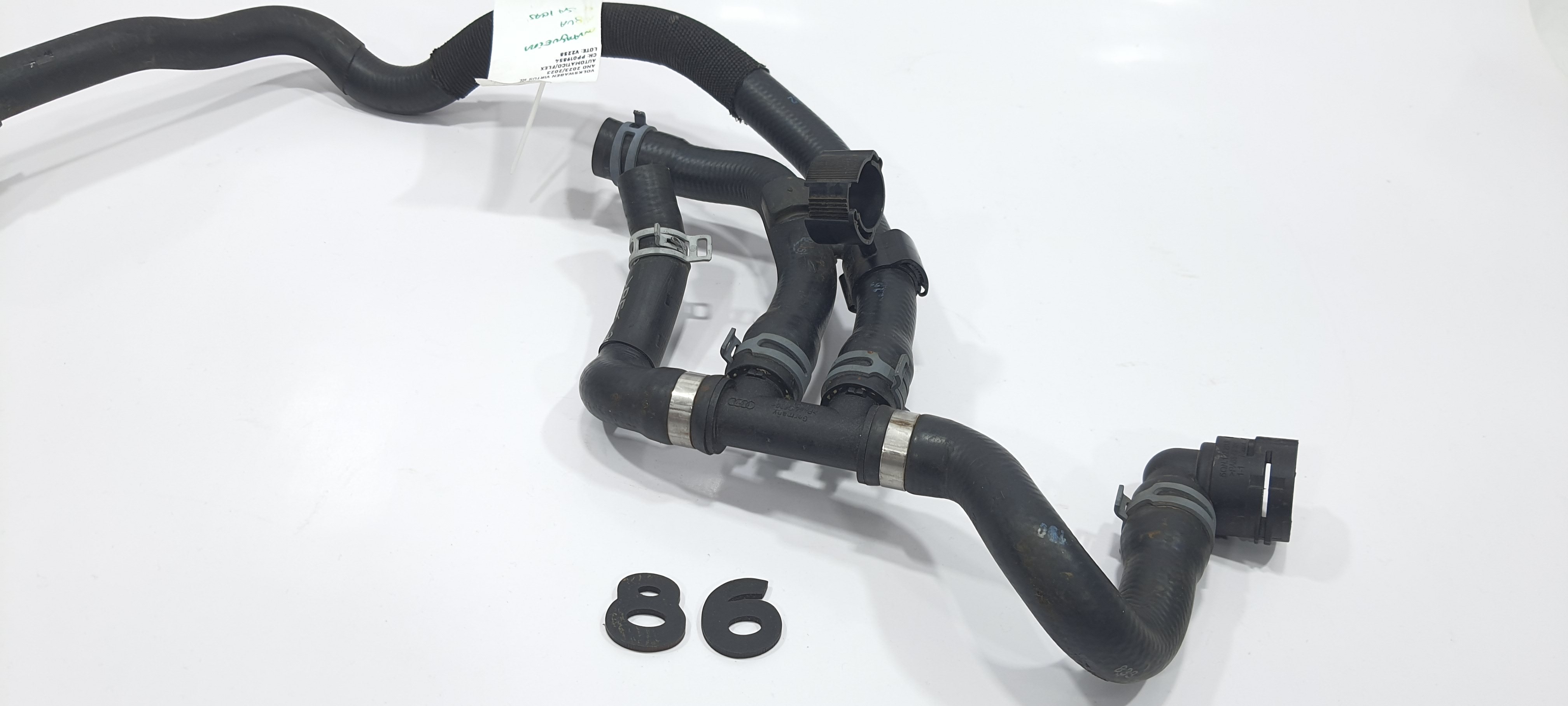 Mangueira Água Radiador Volkswagen Virtus Hl 2023 V2258 3