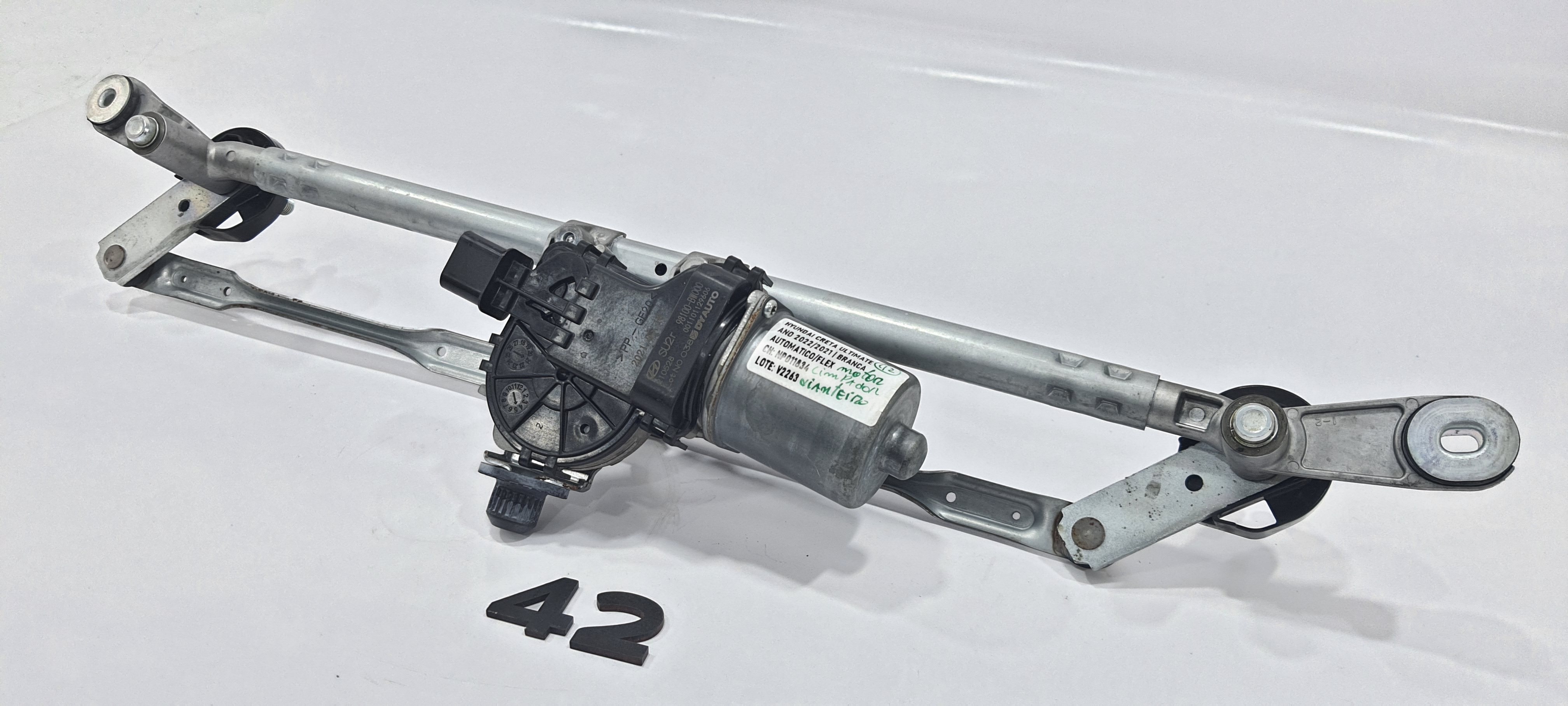 Motor Limpador Dianteiro Hyundai Creta 2022 Ultimate V2263 5