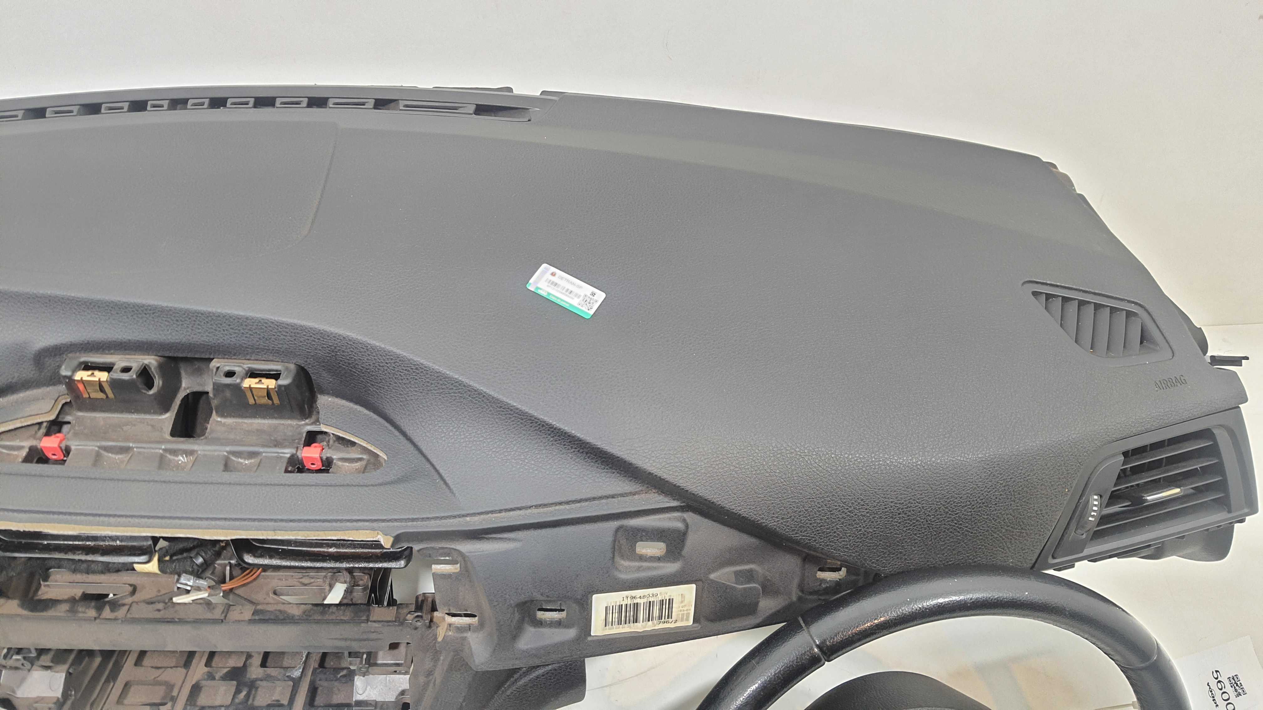 Painel  Volante Bmw 316i 1.6 2014 Tb V2277 Preto 3