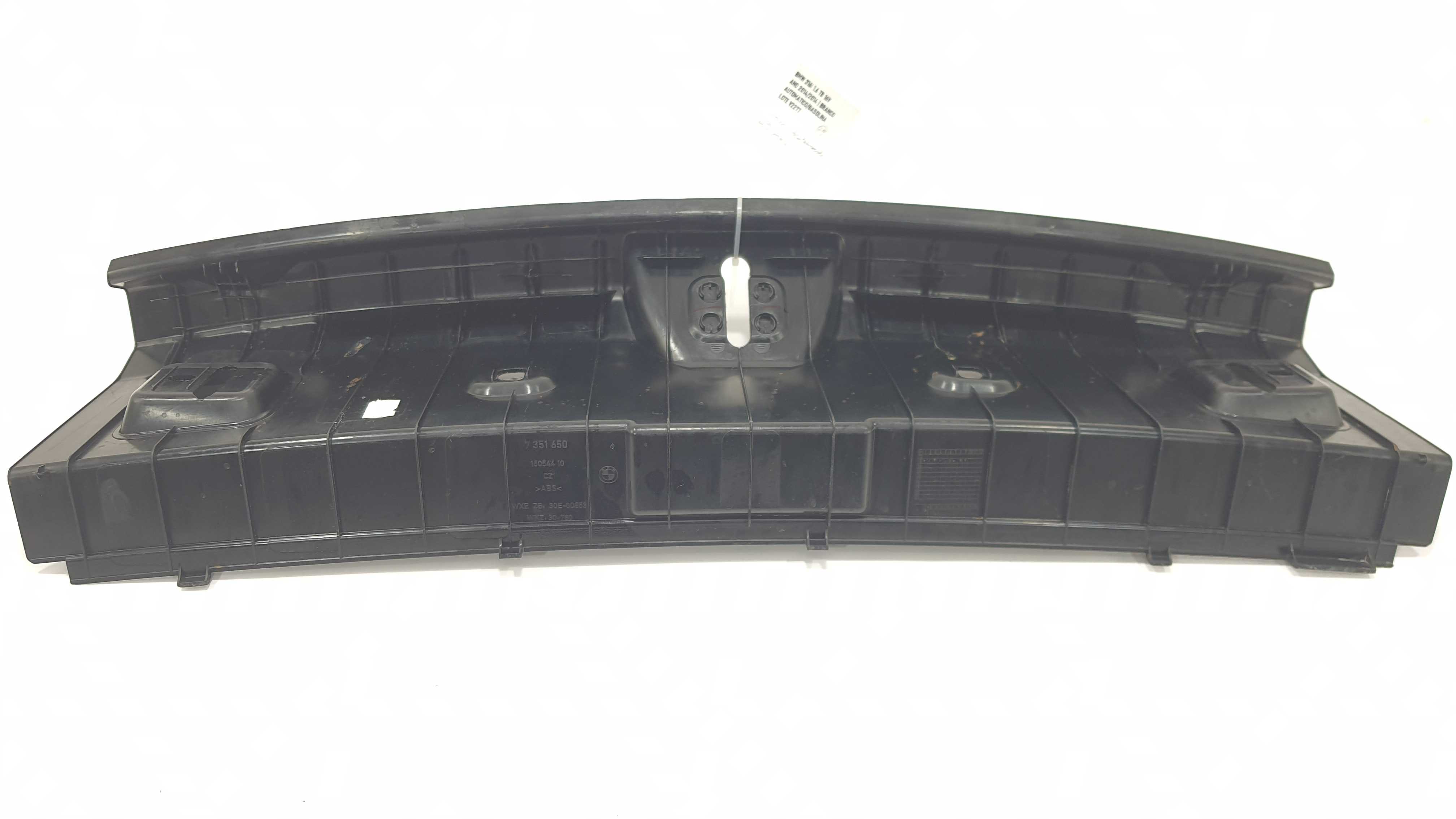 Soleira Acabamento Porta Malas Bmw 316i 1.6 Tb V2277  Preto 2