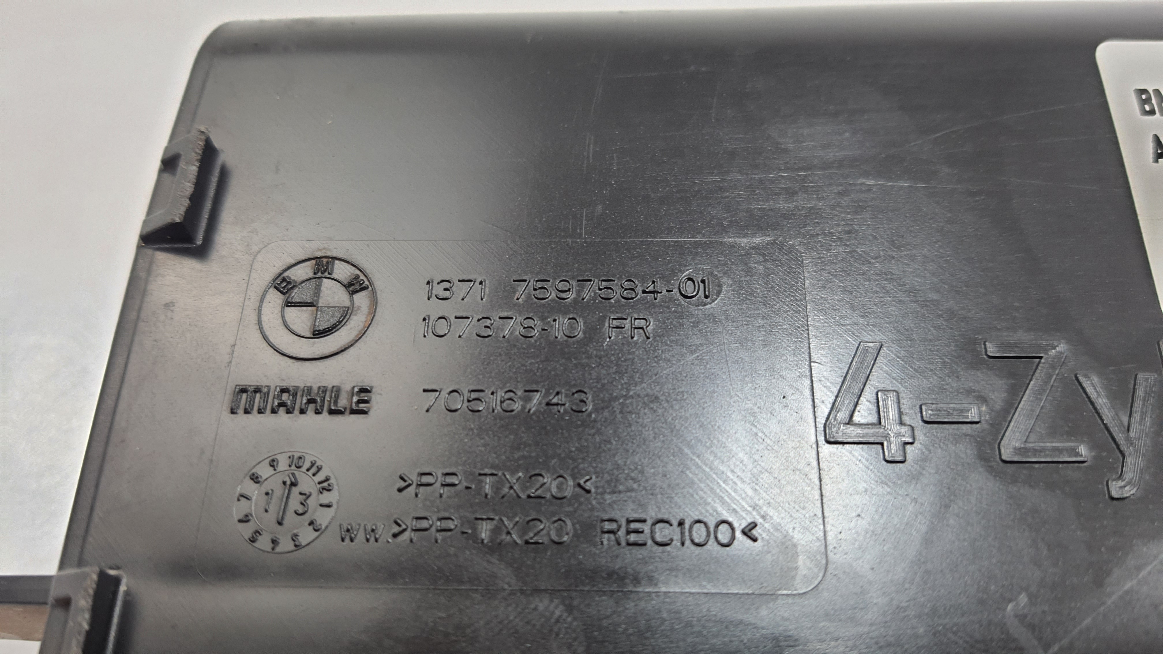Duto Filtro De Ar Painel Frontal Bmw 316i 1.6 2014 V2277 6