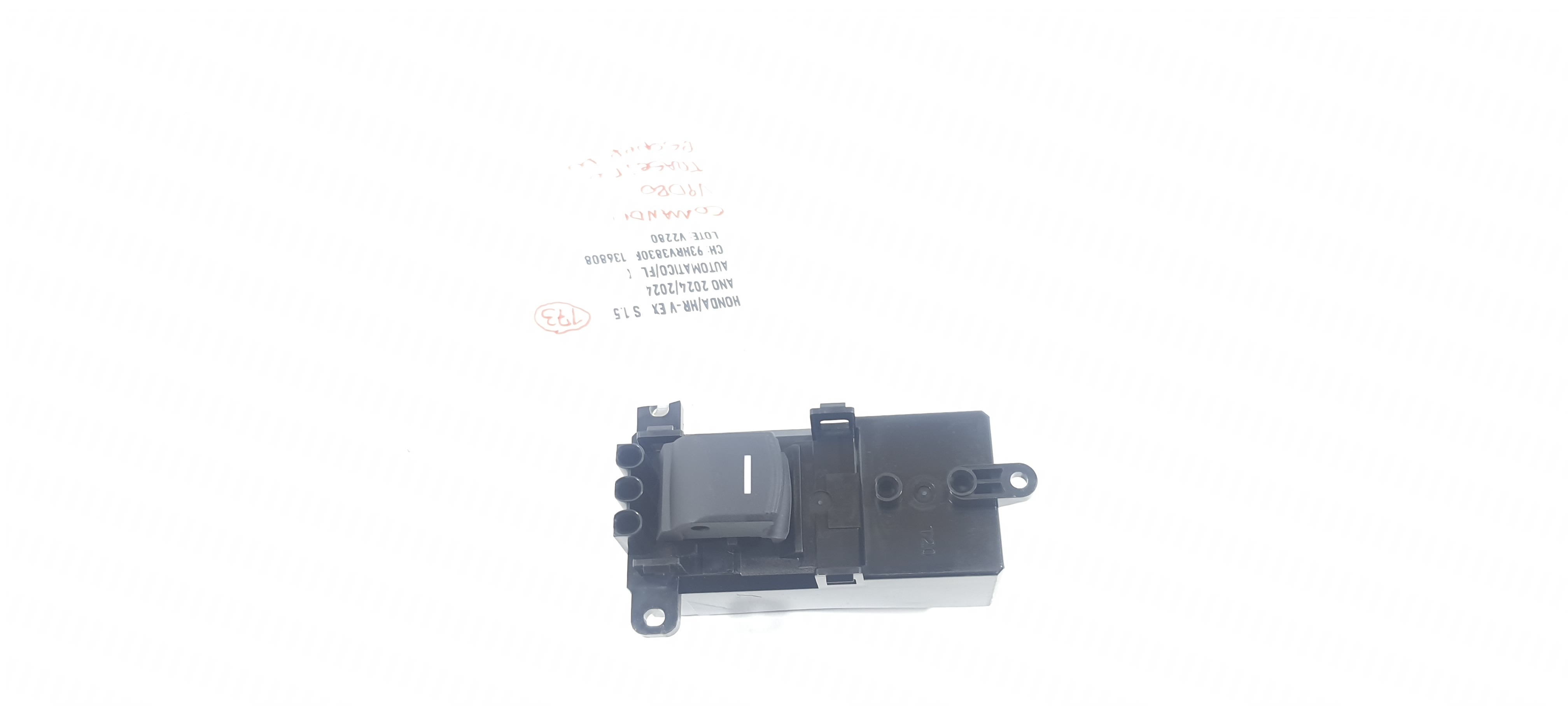 Comando Vidro T. Esquerdo Honda Hr-v Ex Hs 1.5 2024 V2280 3