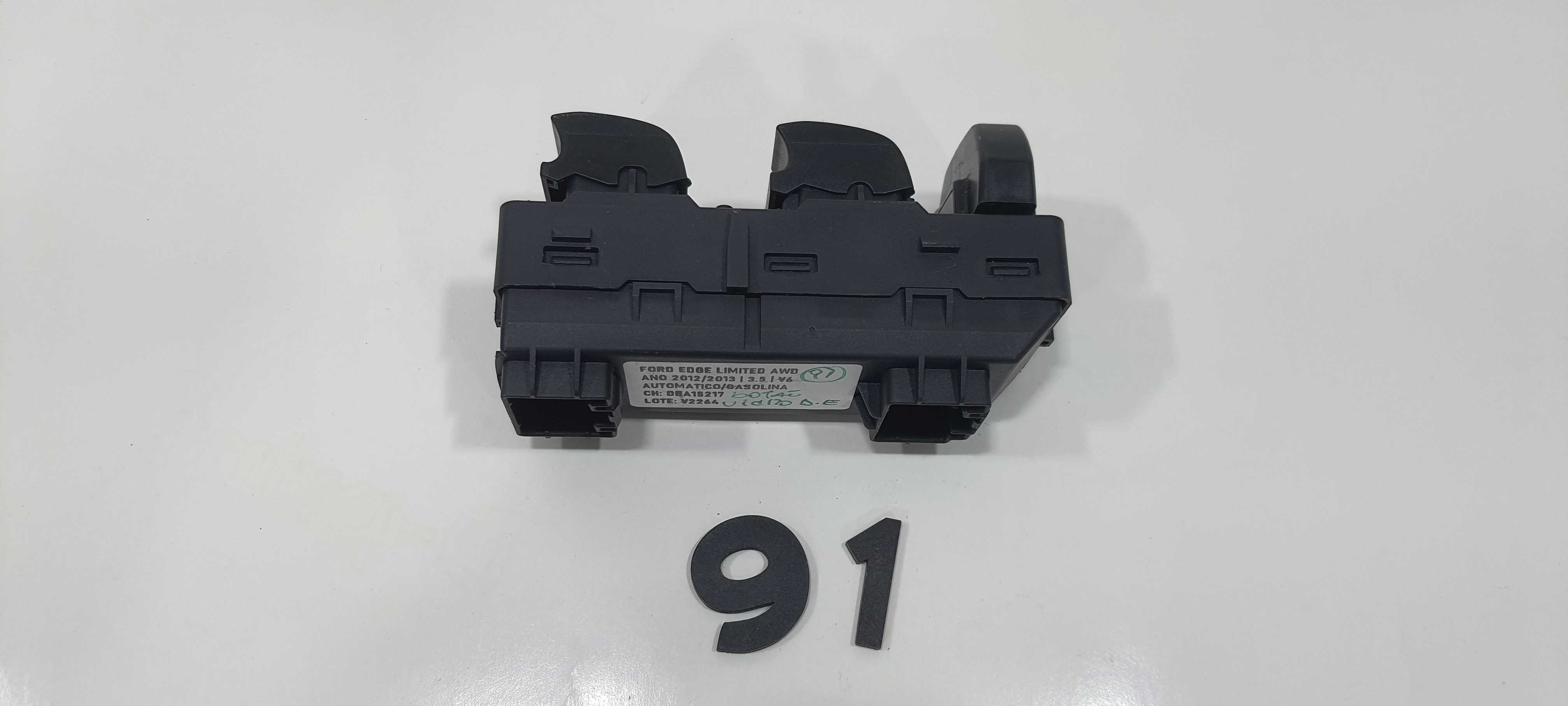 Botão Vidro Dianteiro Esquerdo Ford Edge Limitd 2013 V2264 4