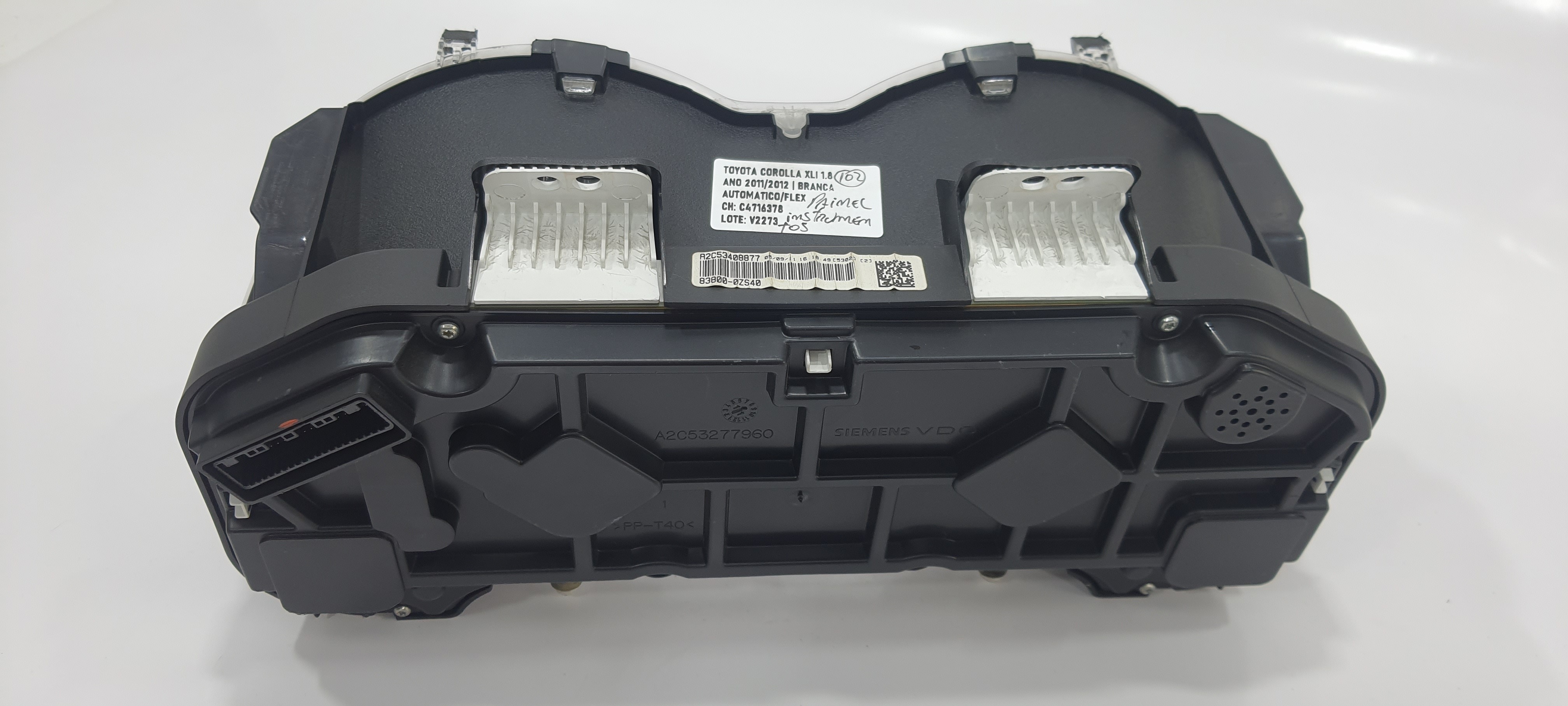Painel De Instrumentos Toyota Corolla Xli 1.8 2012 V2273 2