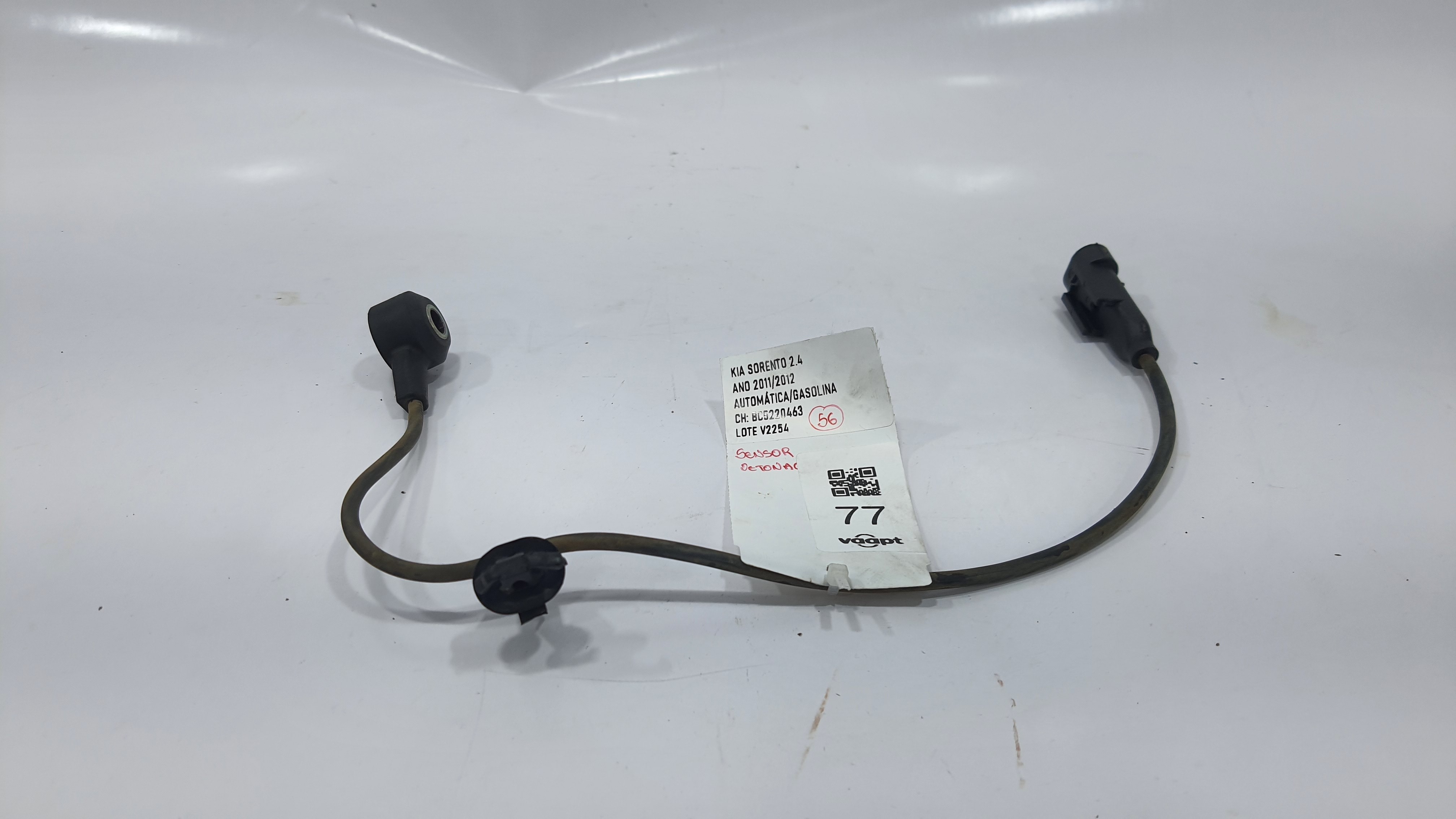 Sensor De Detonação Kia Sorento 2.4 Ano 2012 V2254 3