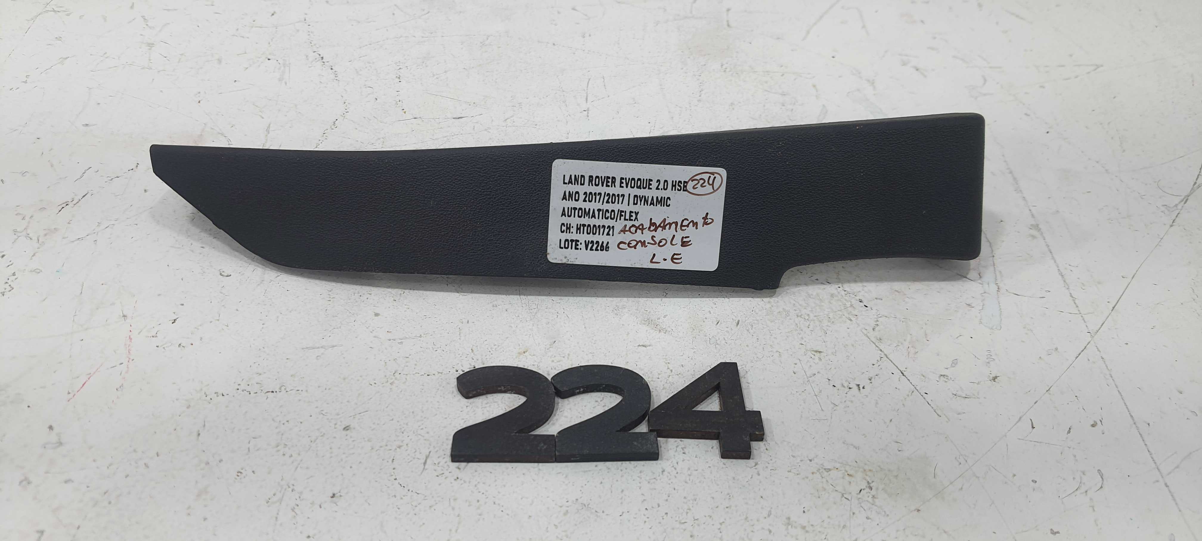 Acabamento Console Esquerdo Land Rover Evoque 2017 V2266 3