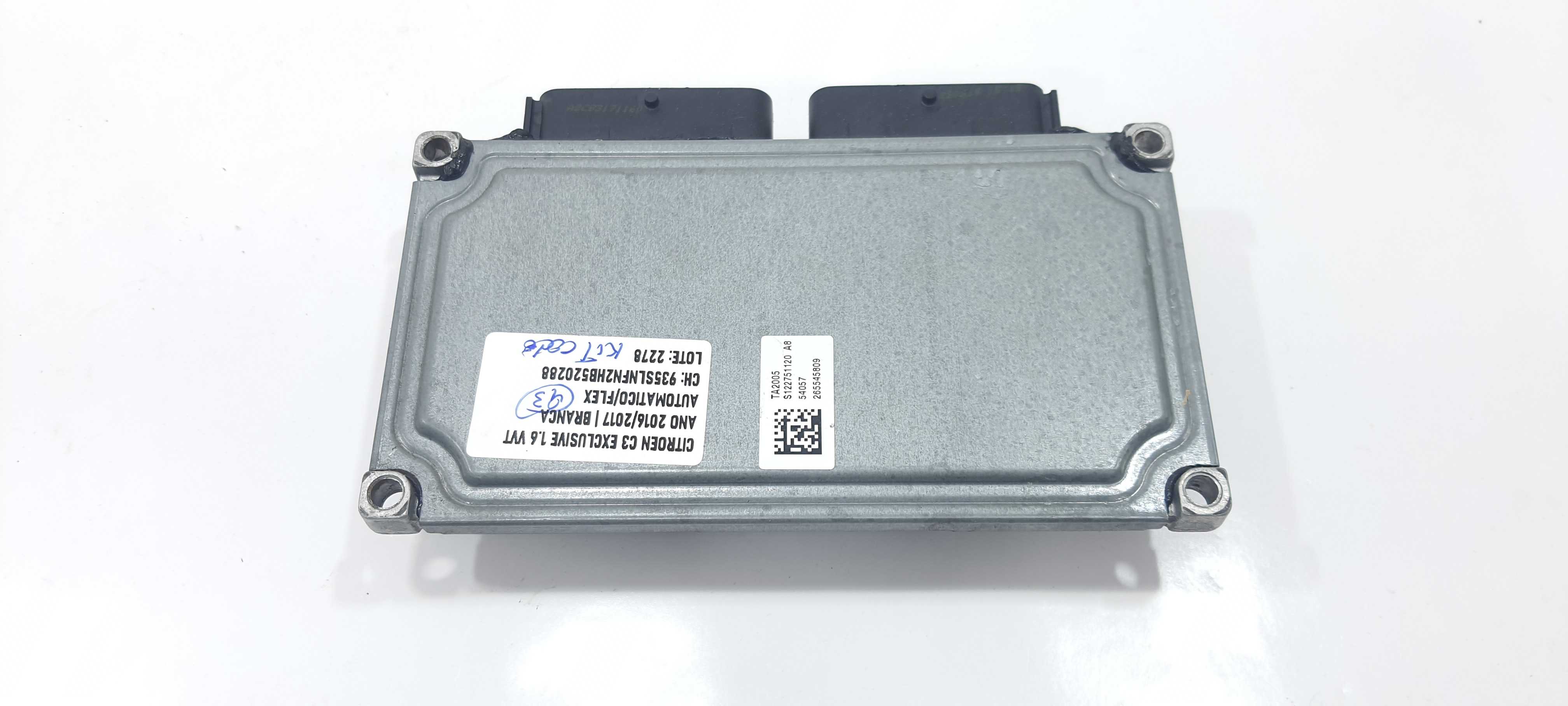 Kit Code Precisa Programar Citroen C3 Exclusive 1.6 17 V2278 6