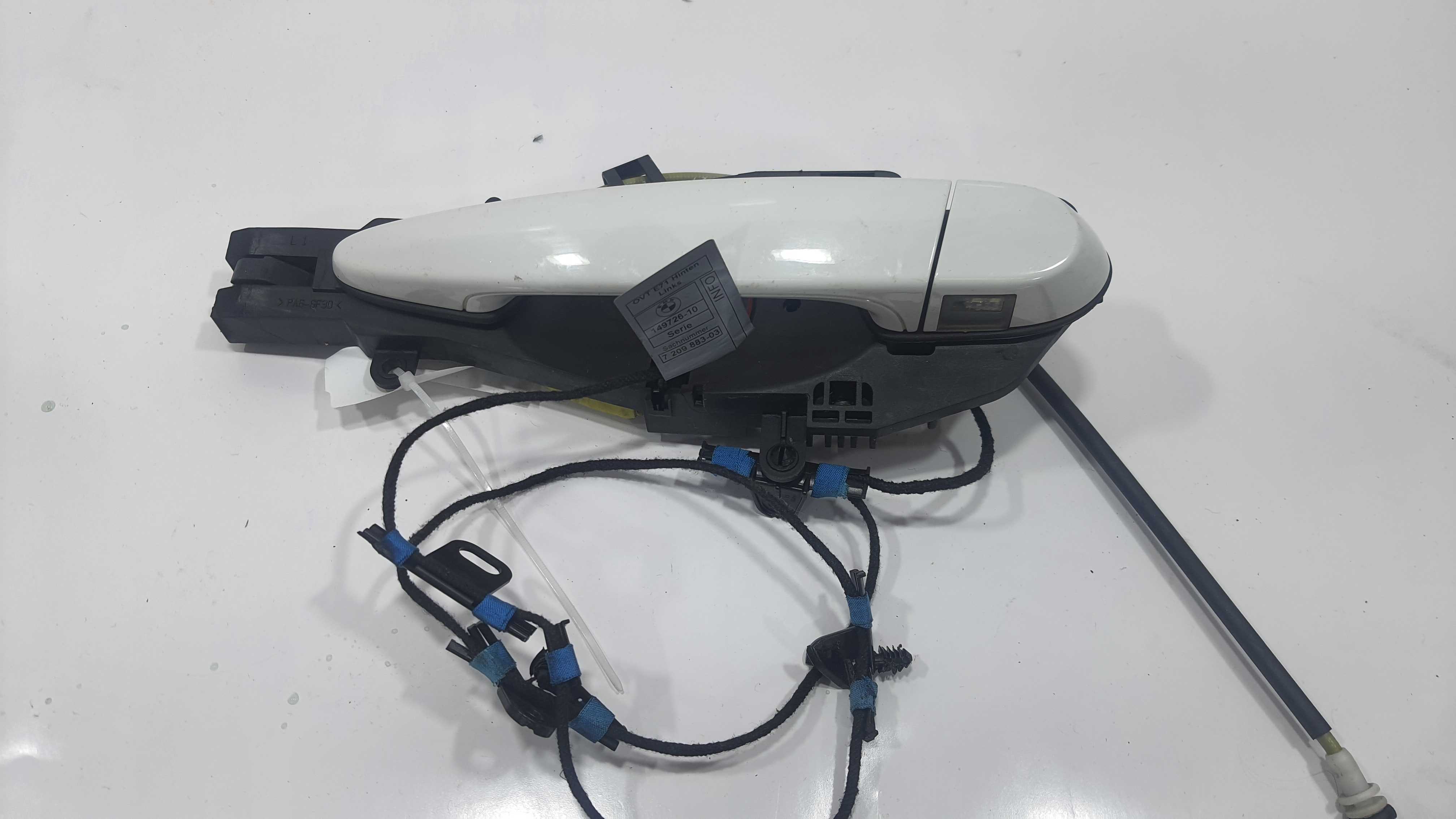 Maçaneta Externa Tras Esquerda Bmw X6 Xdrive 4.4 2010 V2276 Branco Traseira 5