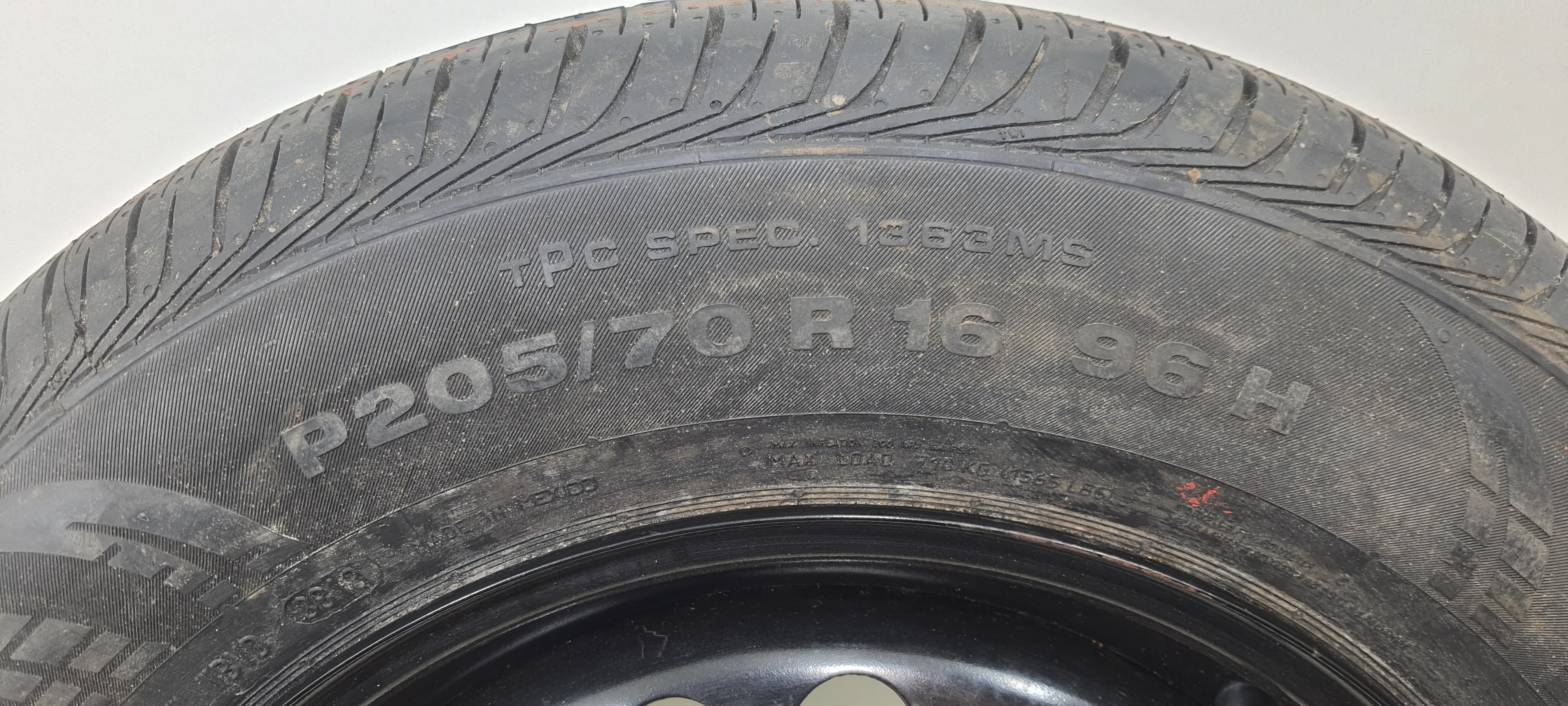 Roda Estepe 205/70r16 Chevrolet Tracker 2014 V2270 5